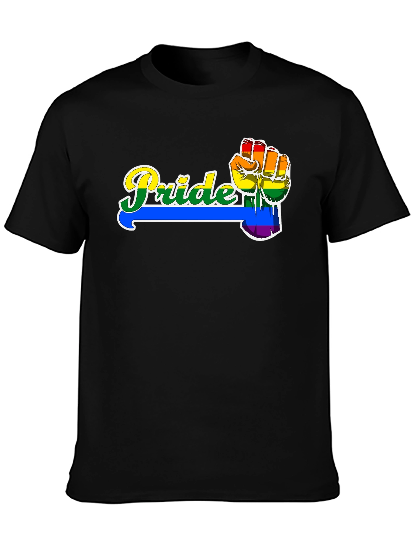 Pride Fist Graphic T-Shirt - LGBTQ+ Pride Month Tee