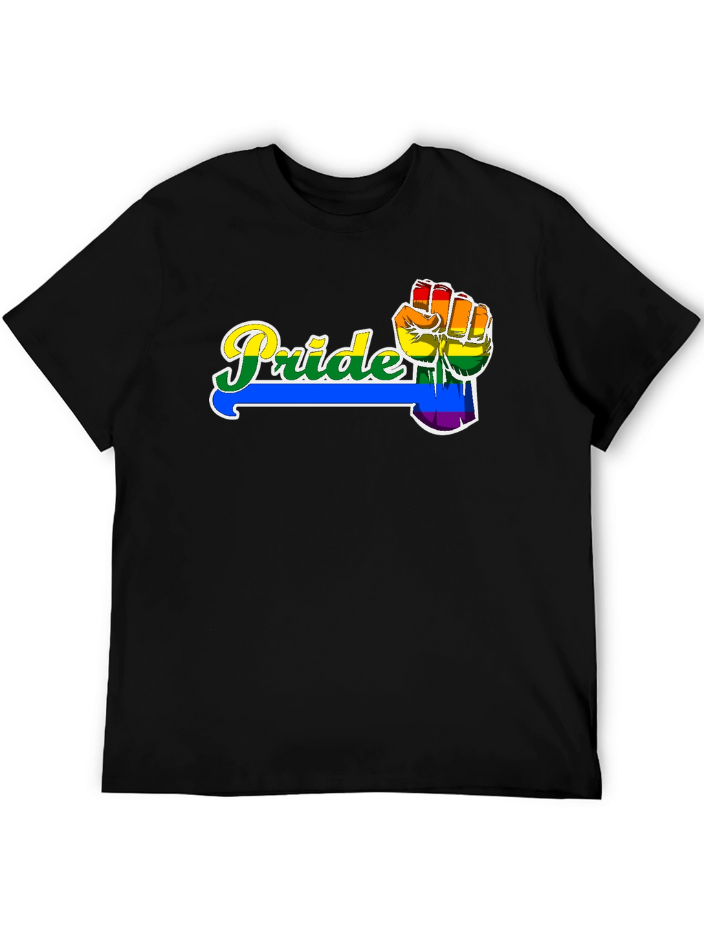 Pride Fist Graphic T-Shirt - LGBTQ+ Pride Month Tee