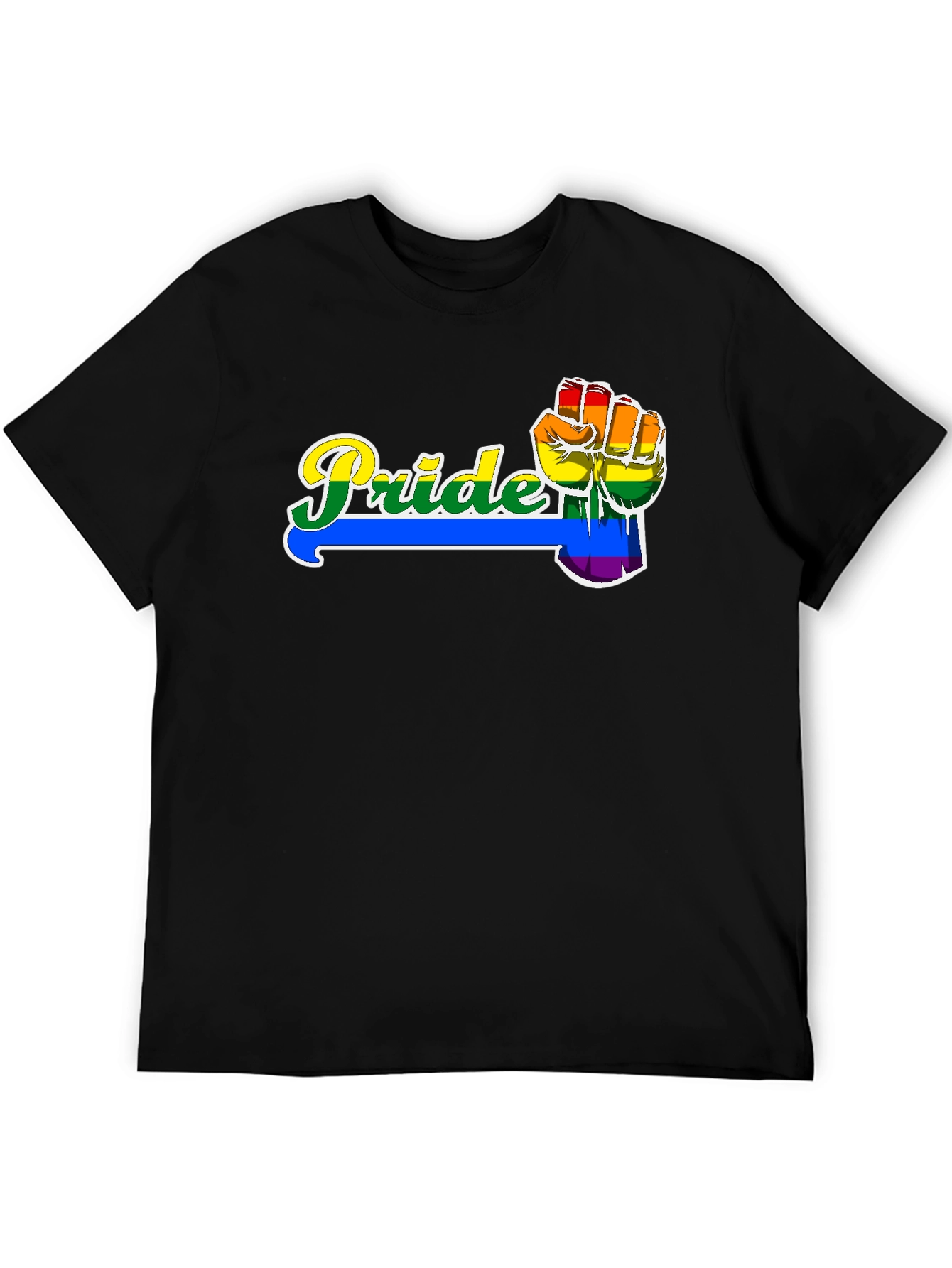 Pride Fist Graphic T-Shirt - LGBTQ+ Pride Month Tee