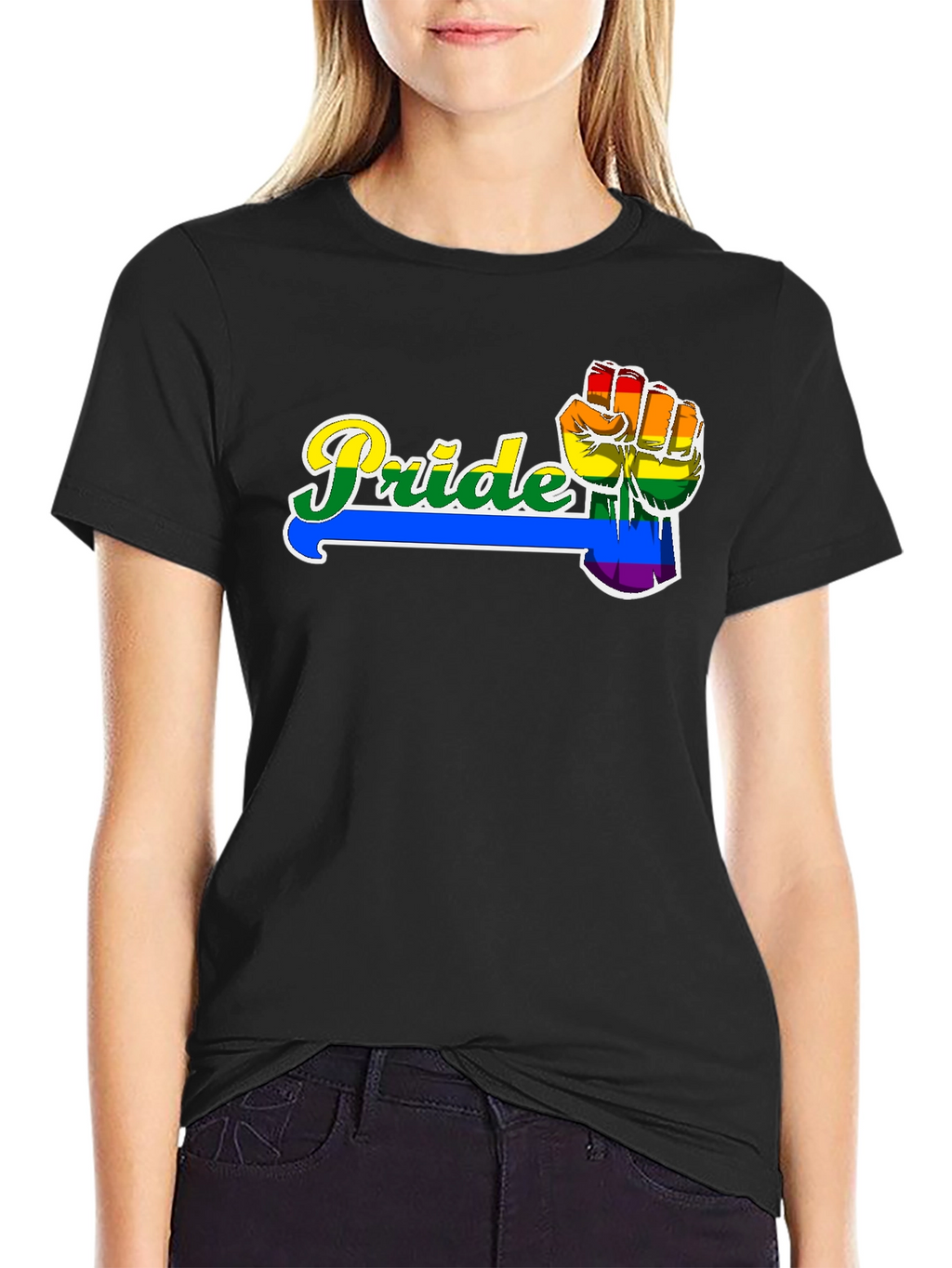 Pride Fist Graphic T-Shirt - LGBTQ+ Pride Month Tee