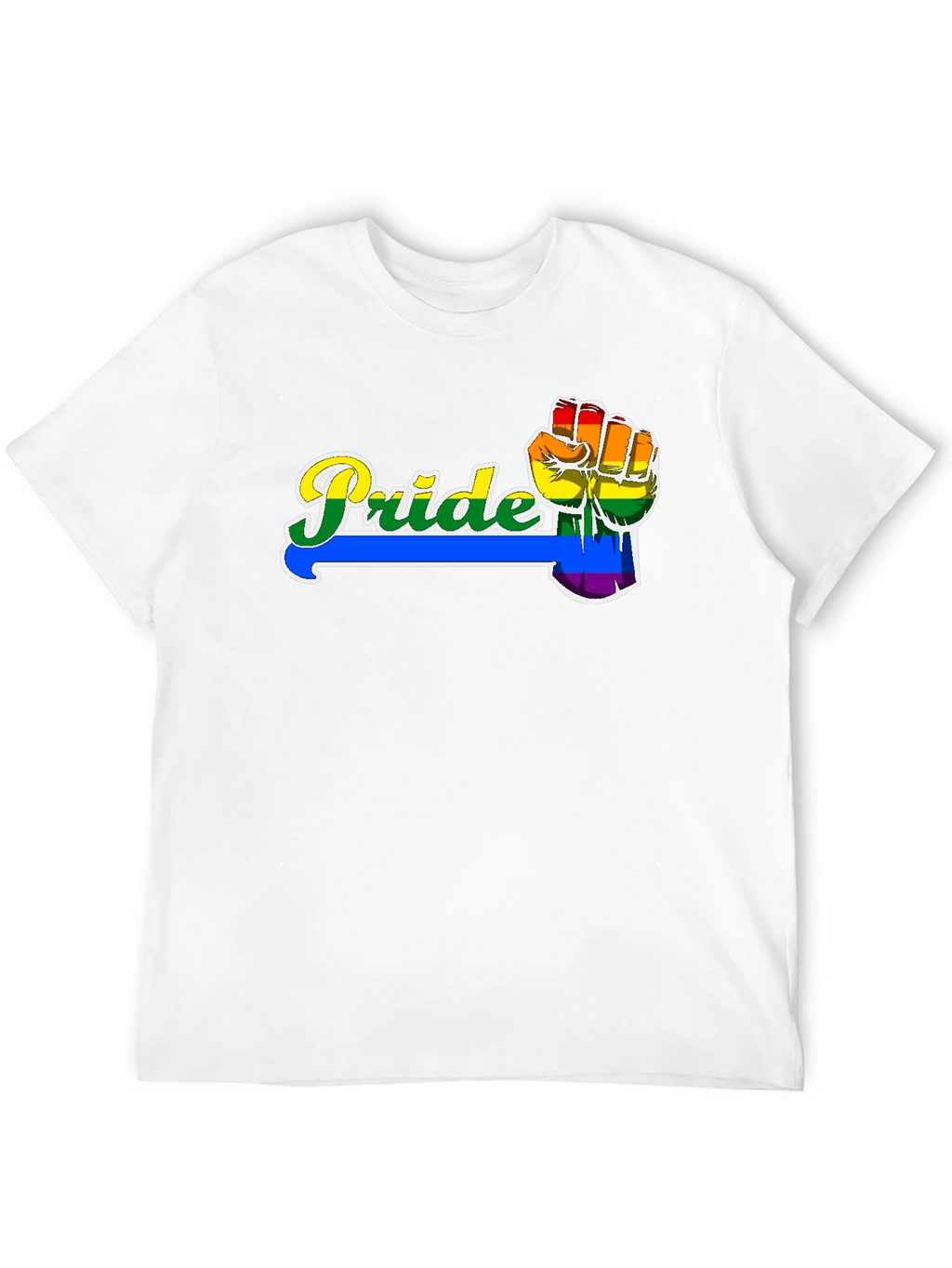 Pride Fist Graphic T-Shirt - LGBTQ+ Pride Month Tee