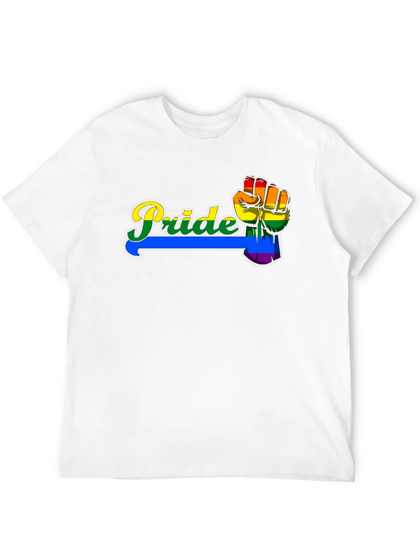 Pride Fist Graphic T-Shirt - LGBTQ+ Pride Month Tee
