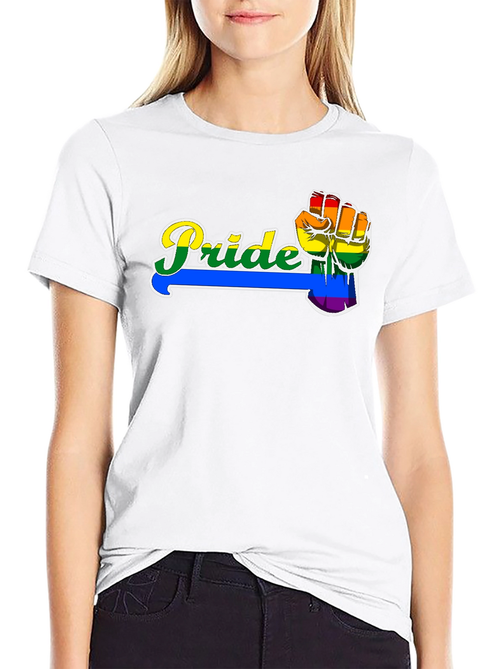 Pride Fist Graphic T-Shirt - LGBTQ+ Pride Month Tee