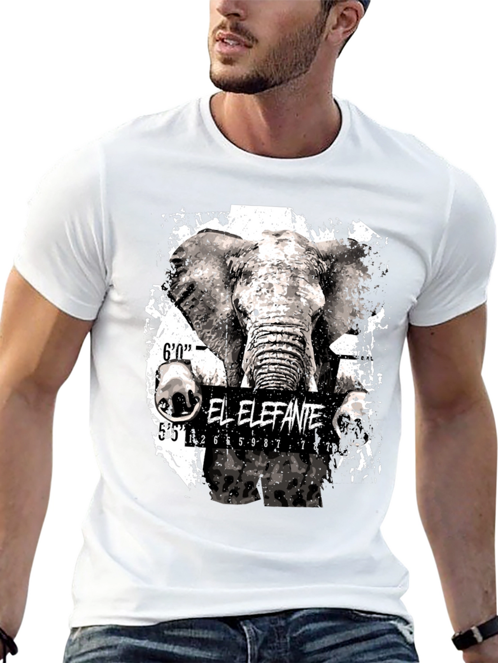 El Elefante Graphic Print T-Shirt