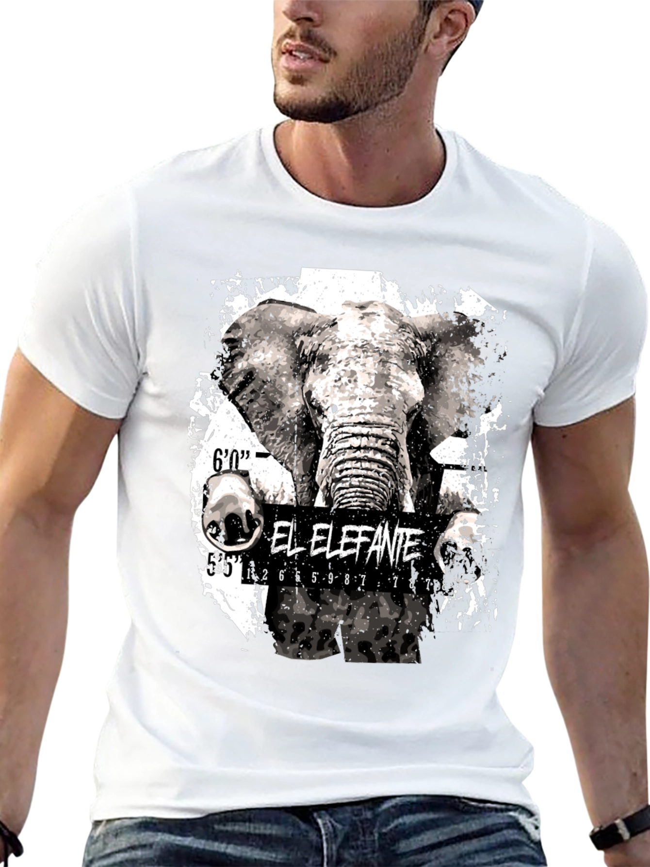 El Elefante Graphic Print T-Shirt