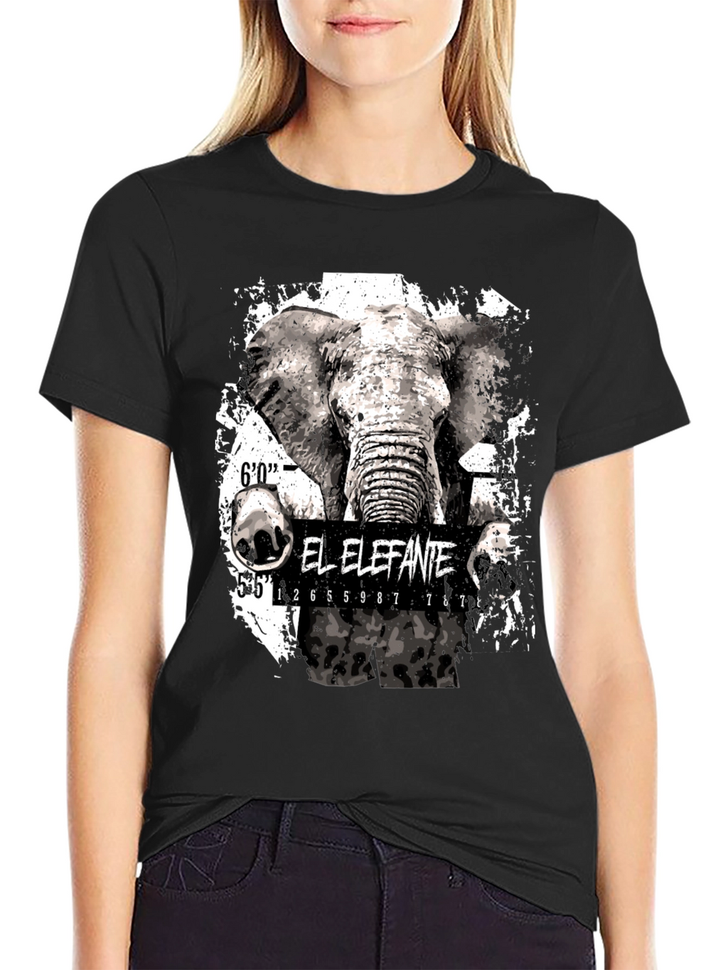El Elefante Graphic Print T-Shirt