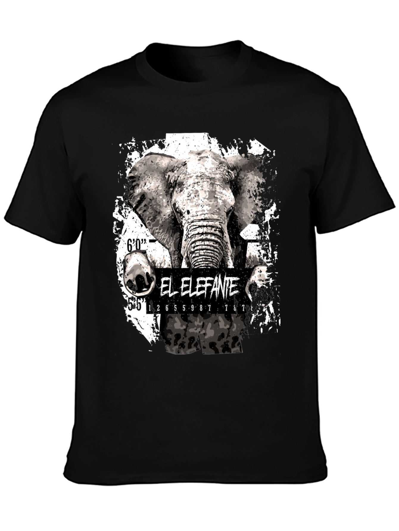 El Elefante Graphic Print T-Shirt