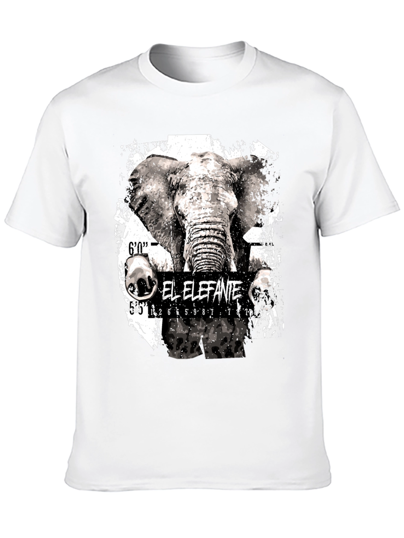El Elefante Graphic Print T-Shirt