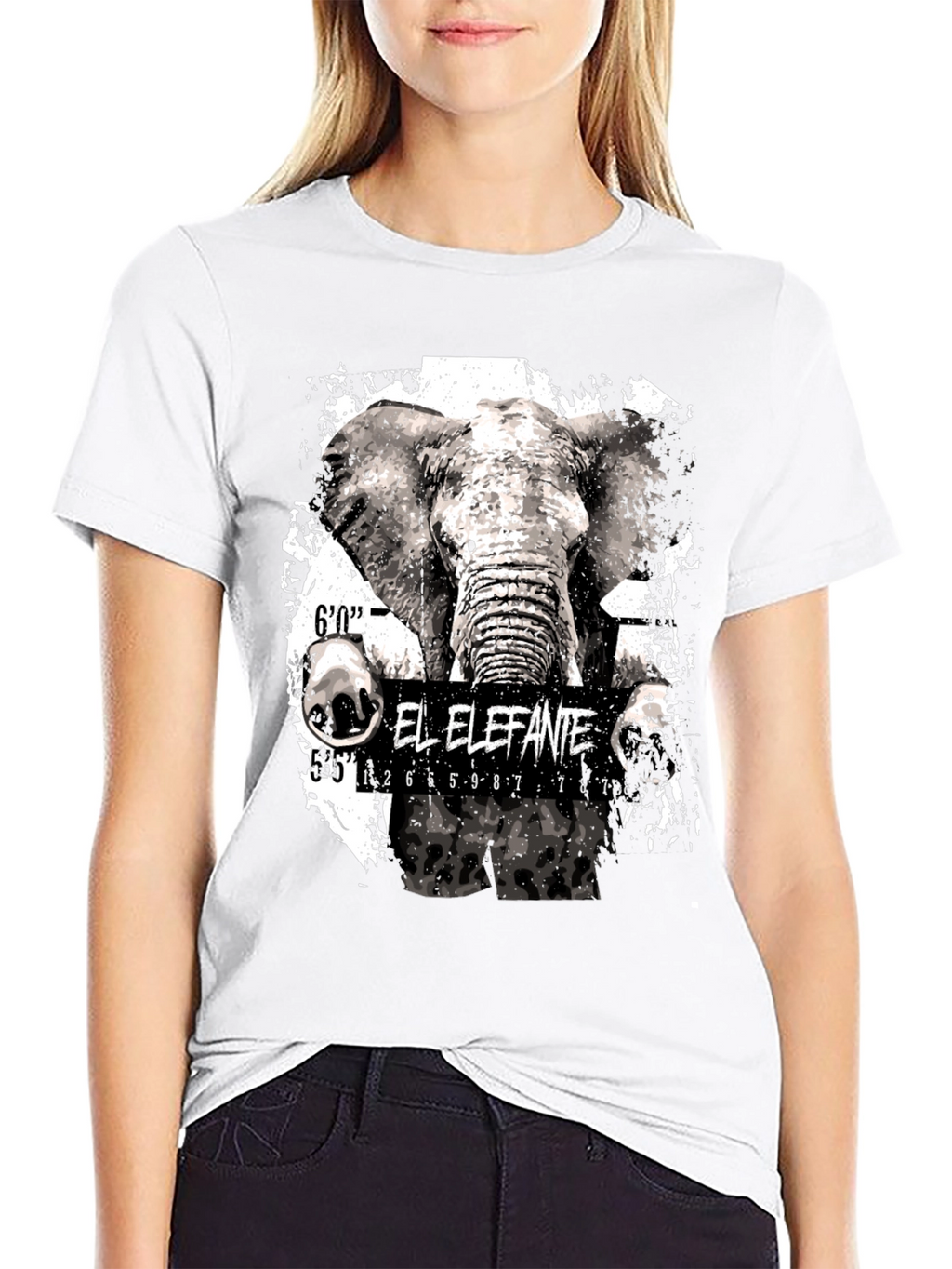 El Elefante Graphic Print T-Shirt