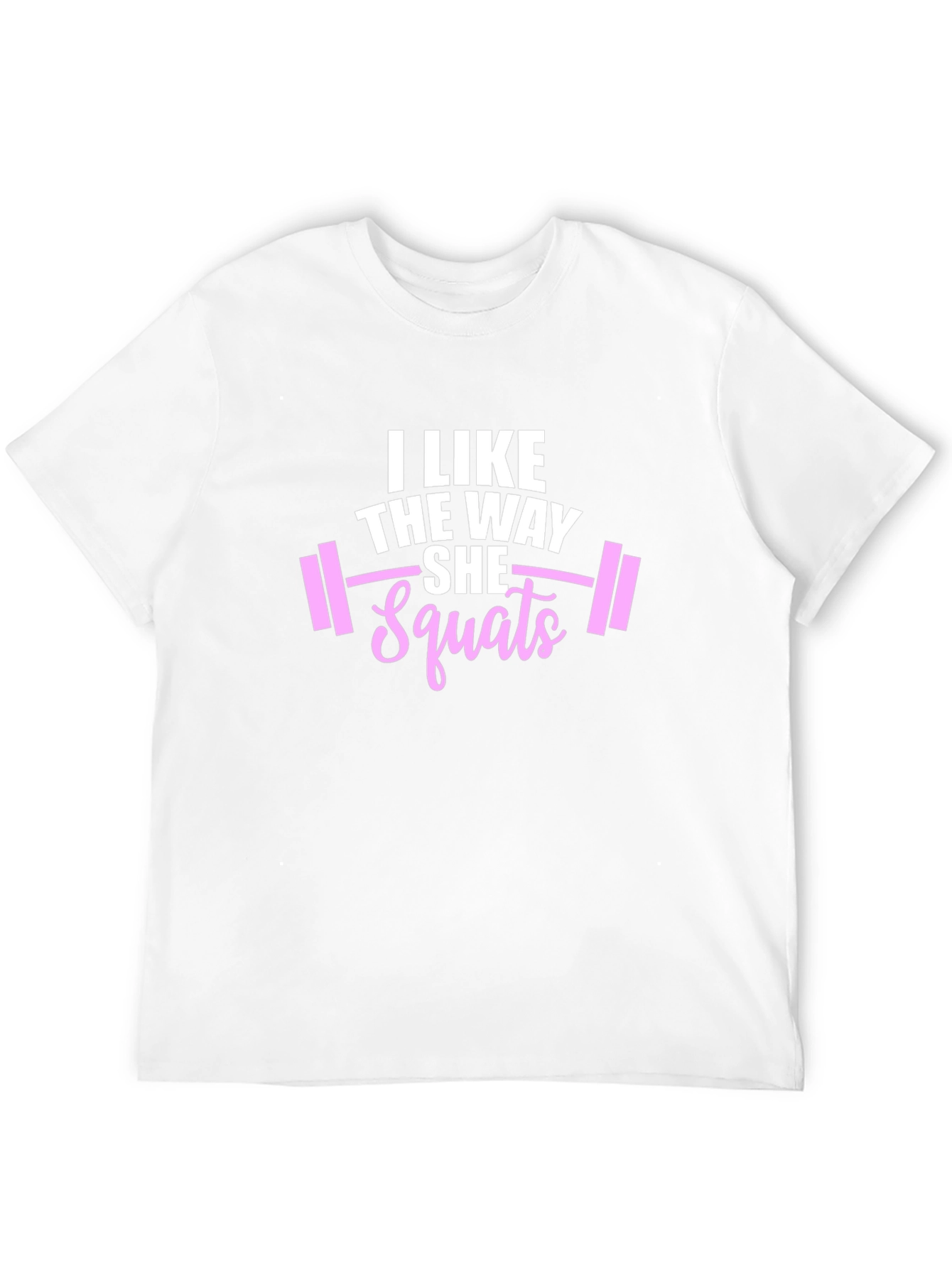 I Like The Way She Squats Black Graphic Tee