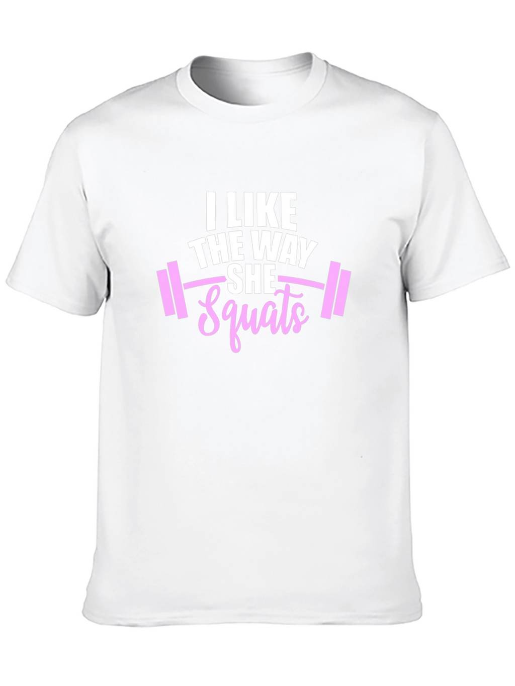 I Like The Way She Squats Black Graphic Tee