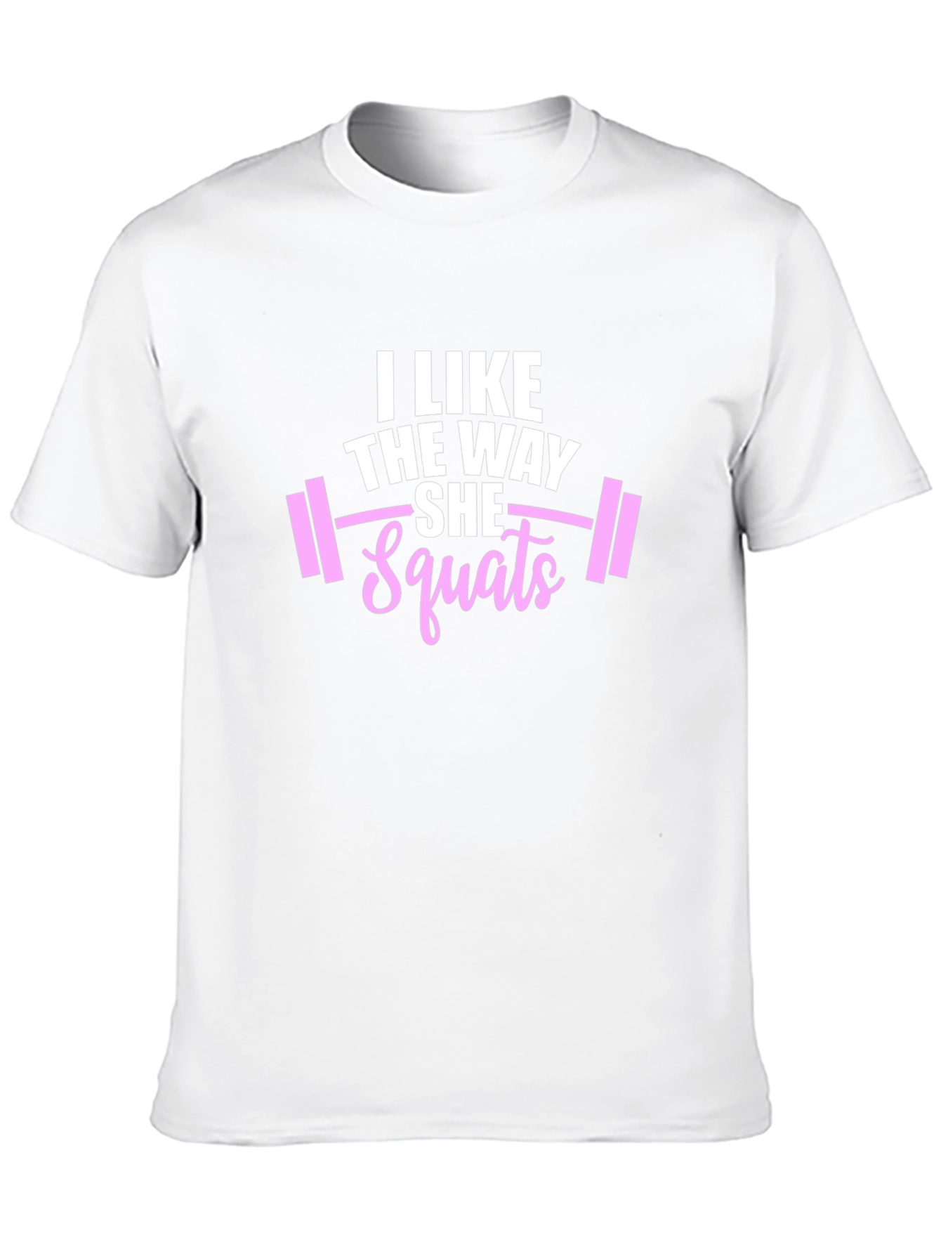 I Like The Way She Squats Black Graphic Tee