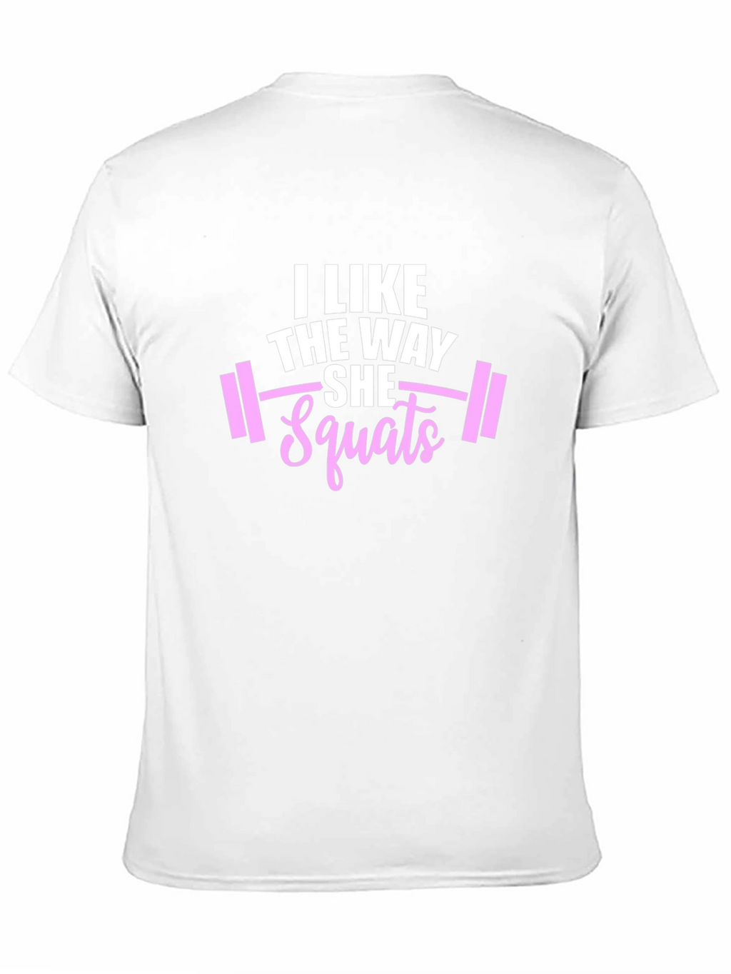 I Like The Way She Squats Black Graphic Tee