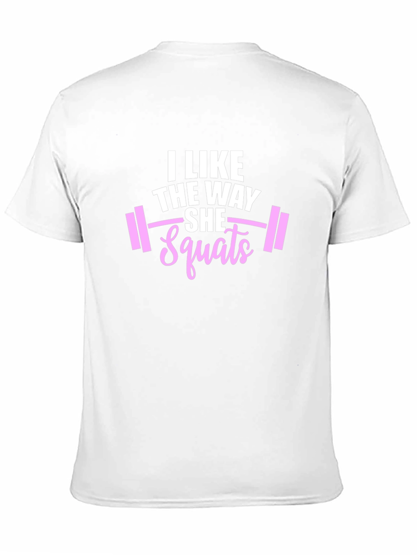 I Like The Way She Squats Black Graphic Tee