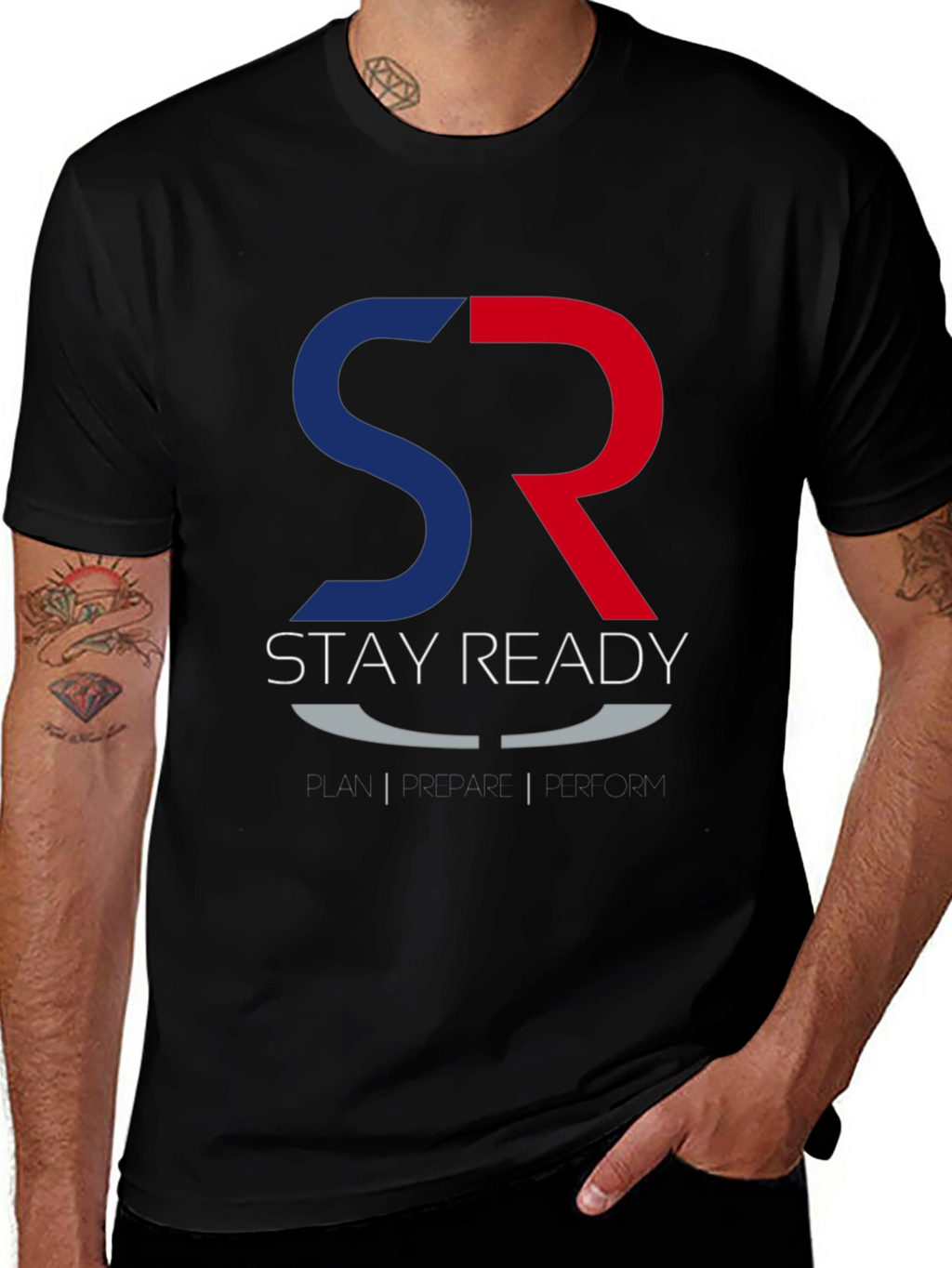 Stay Ready T-Shirt - Plan Prepare Perform