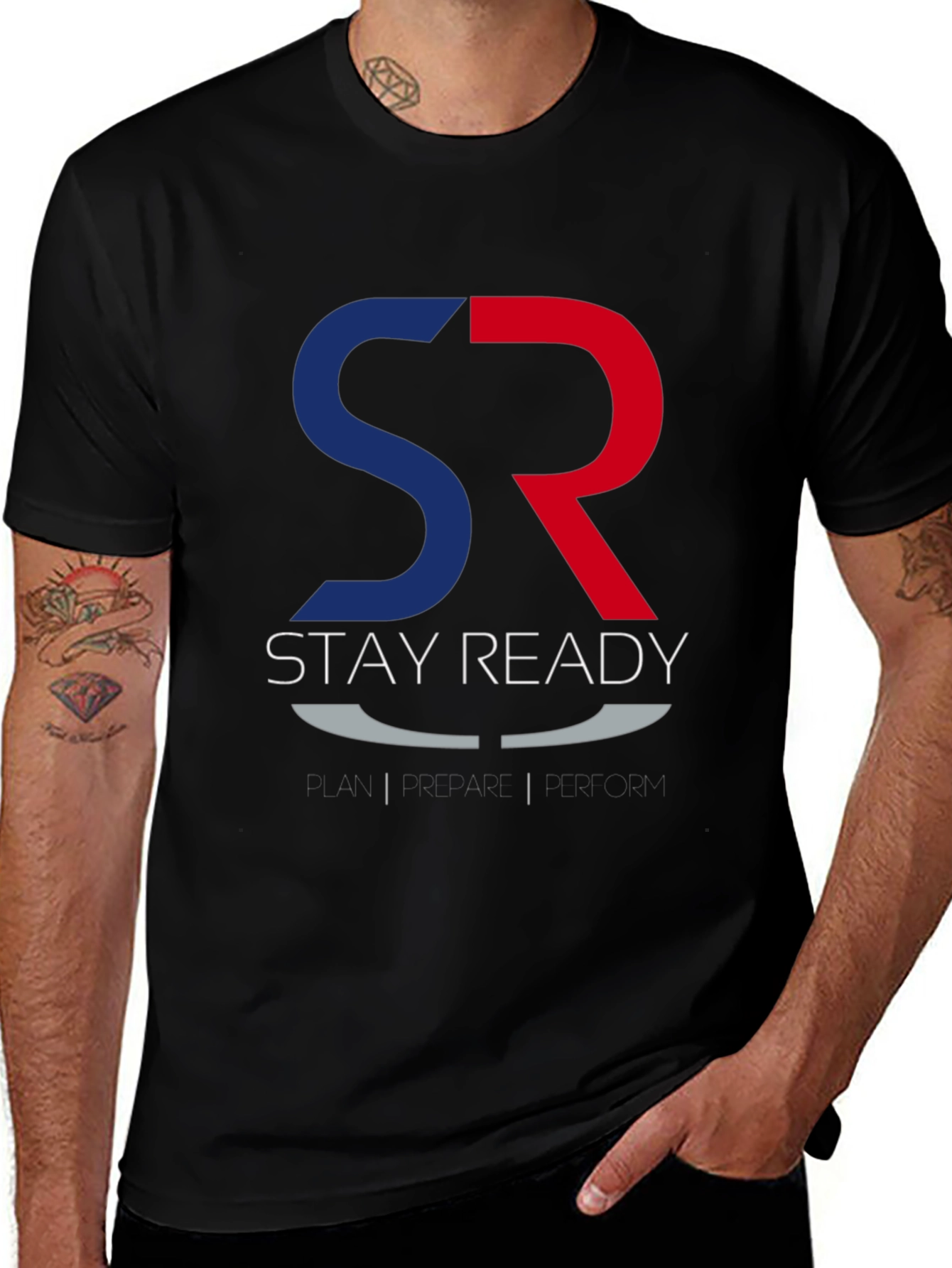 Stay Ready T-Shirt - Plan Prepare Perform
