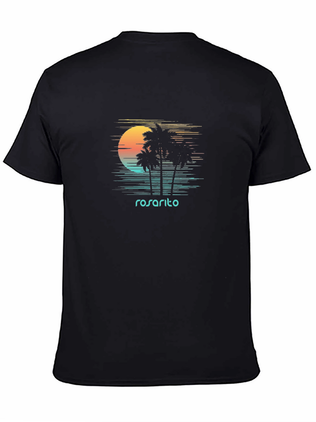 Rosarito Palm Sunset Graphic Tee