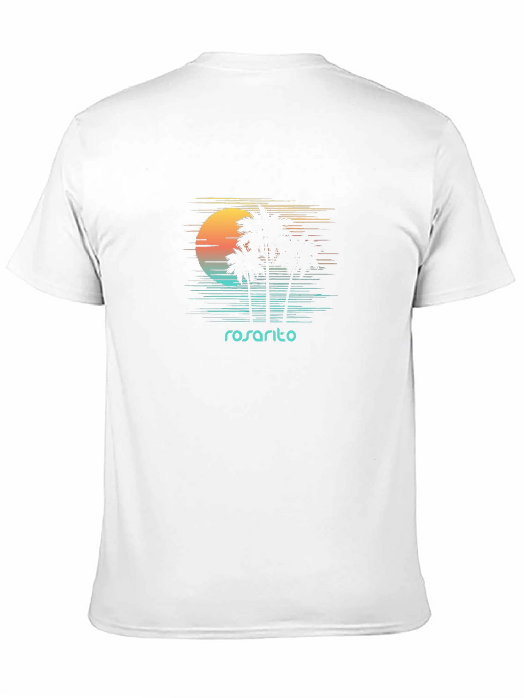 Rosarito Palm Sunset Graphic Tee
