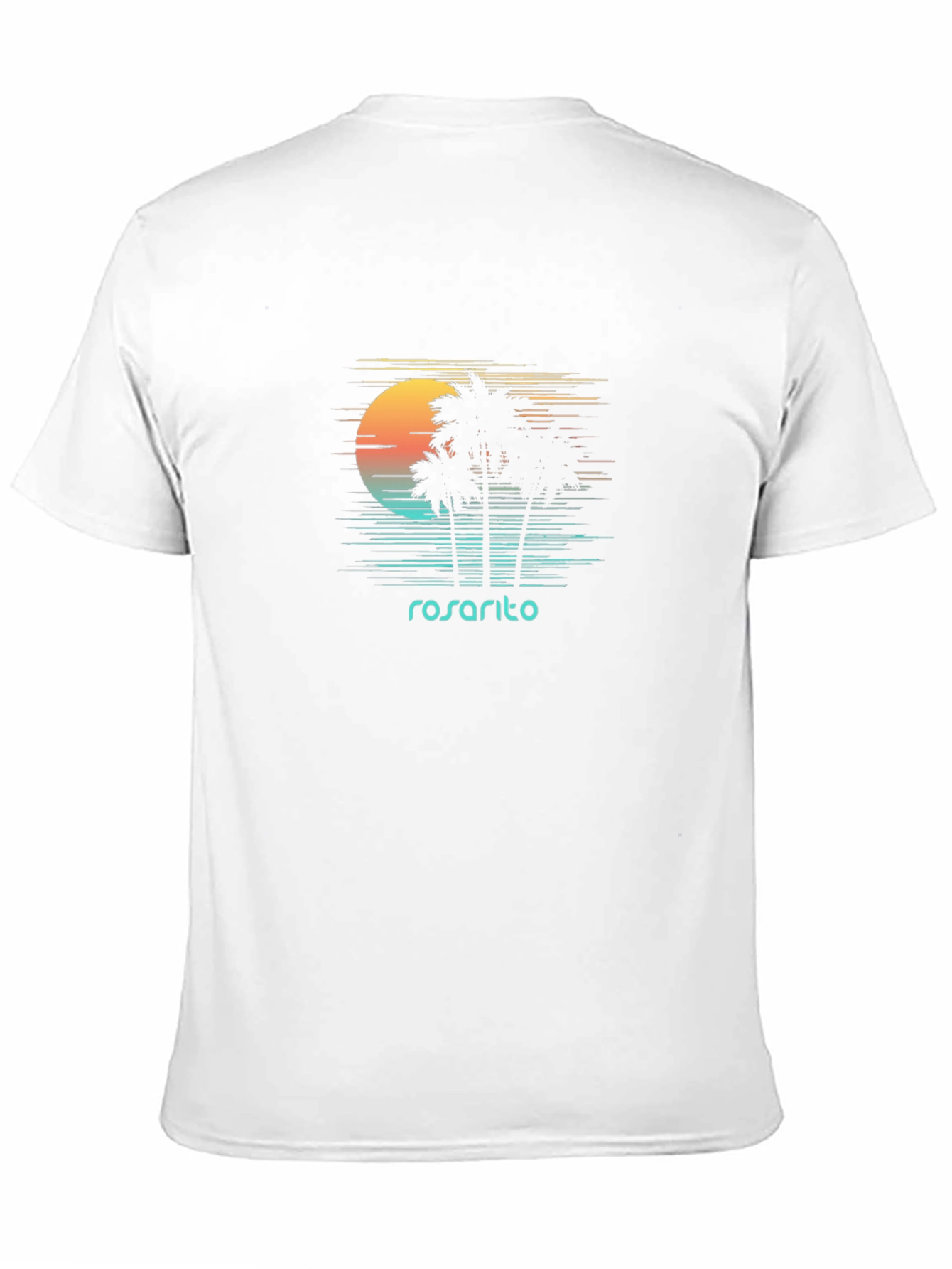 Rosarito Palm Sunset Graphic Tee