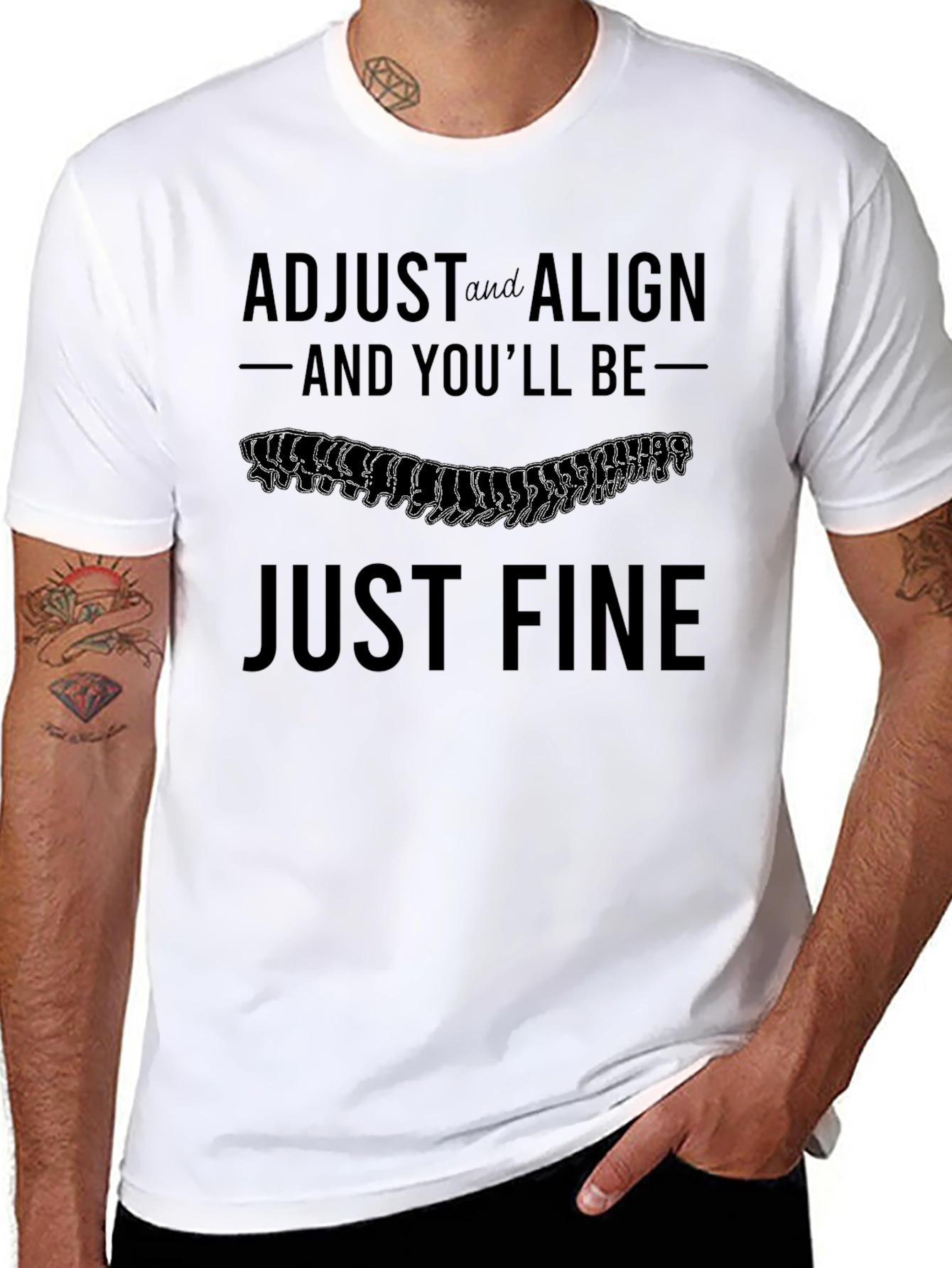 Adjust & Align Chiropractic T-Shirt