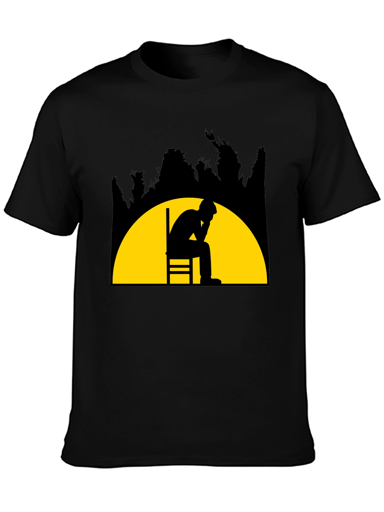 Contemplative Silhouette T-Shirt