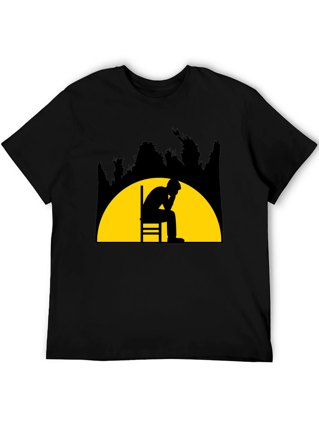 Contemplative Silhouette T-Shirt