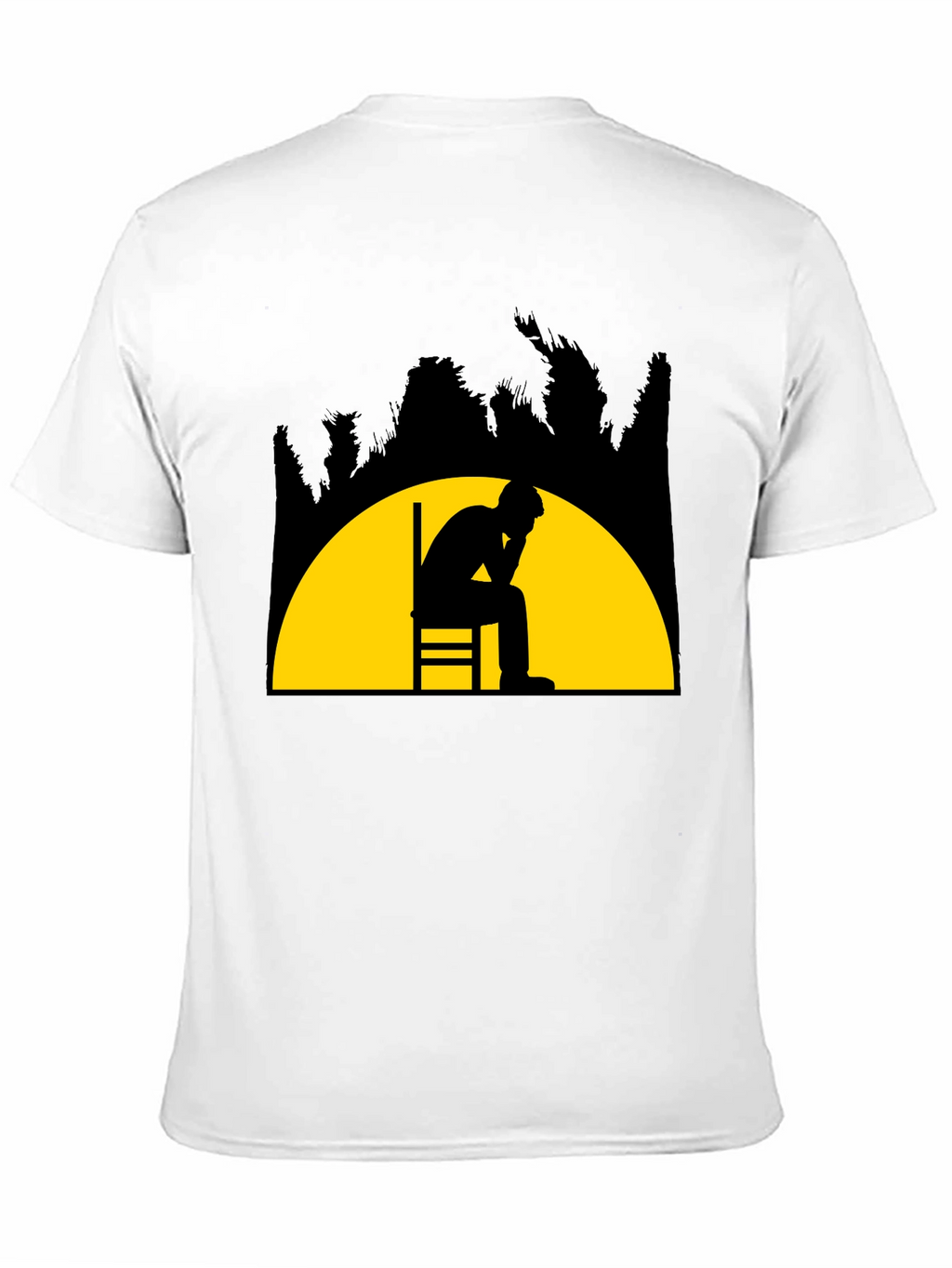 Contemplative Silhouette T-Shirt