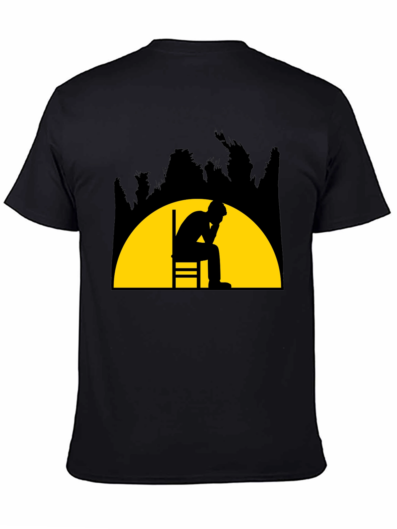 Contemplative Silhouette T-Shirt
