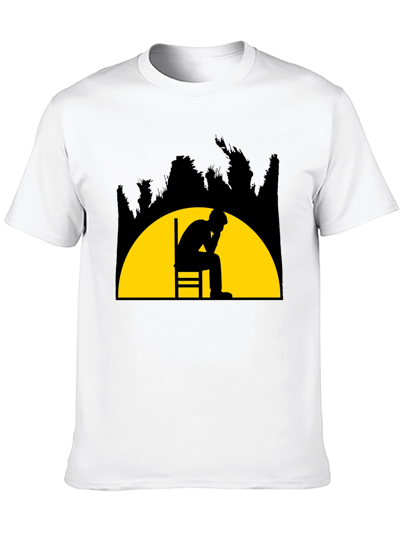 Contemplative Silhouette T-Shirt