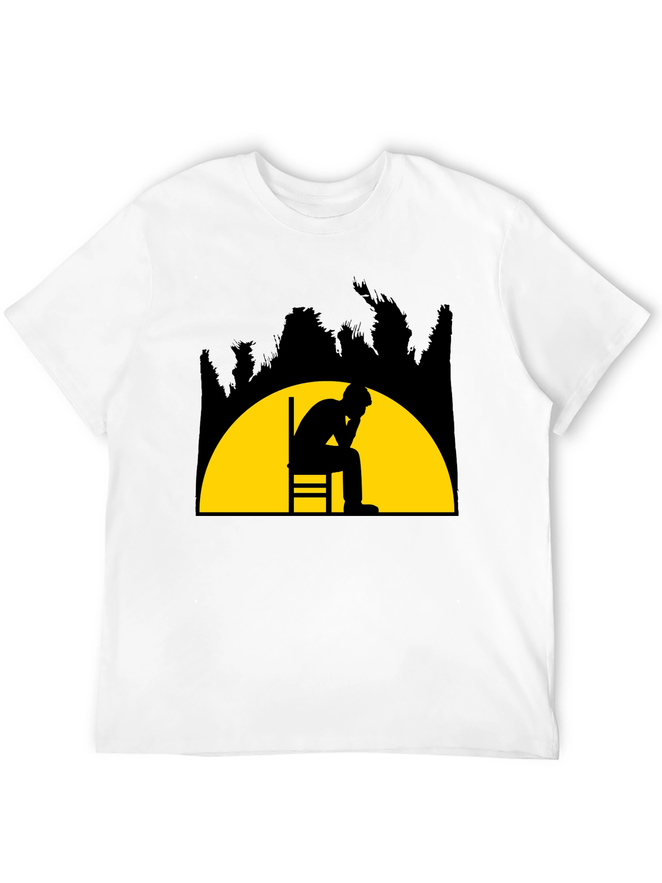 Contemplative Silhouette T-Shirt