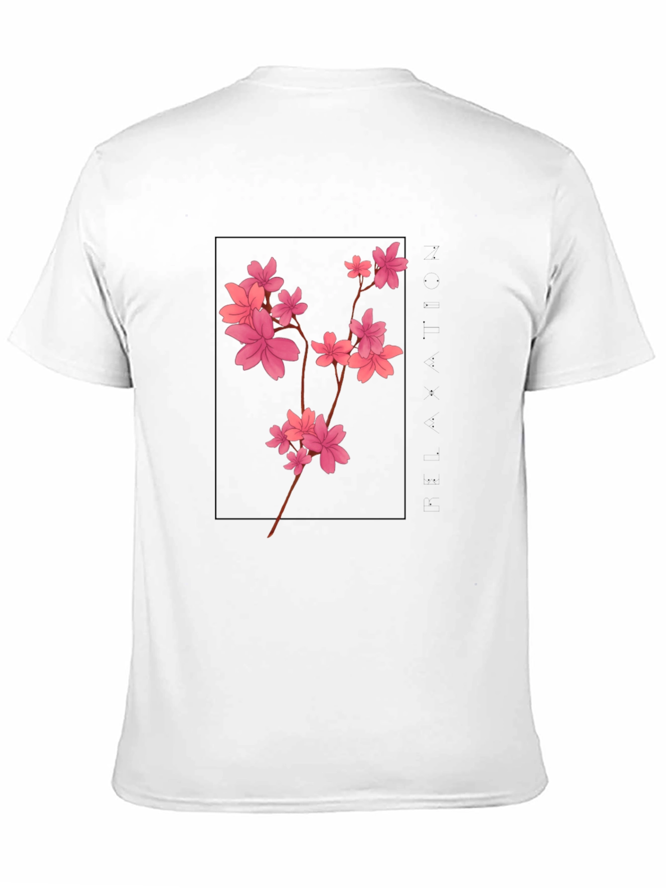 Cherry Blossom T-Shirt - Black Graphic Tee