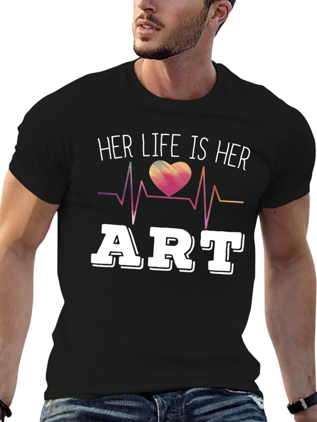 Her Life Is Her Art T-Shirt