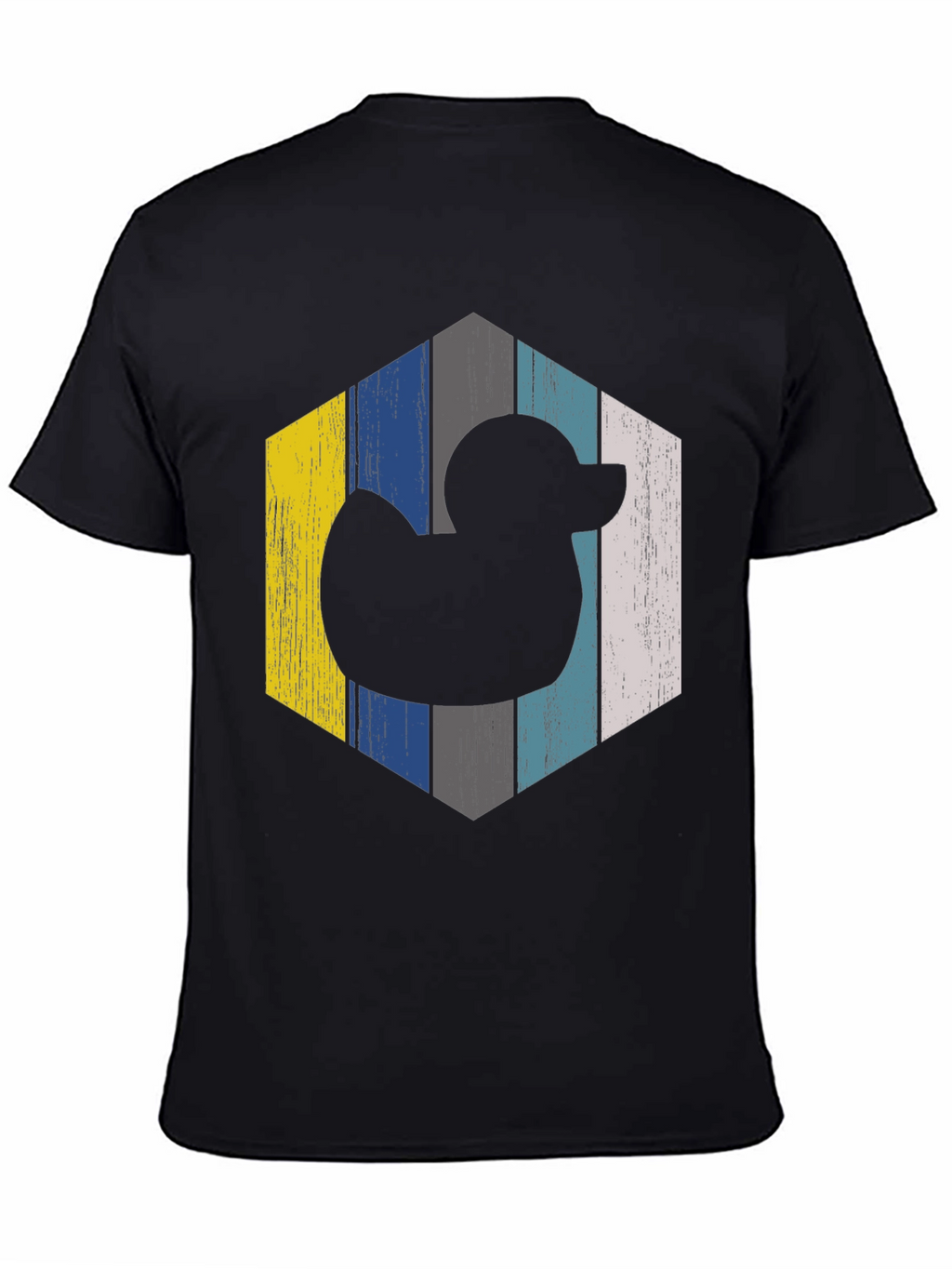 Retro Duck Hexagon T-Shirt