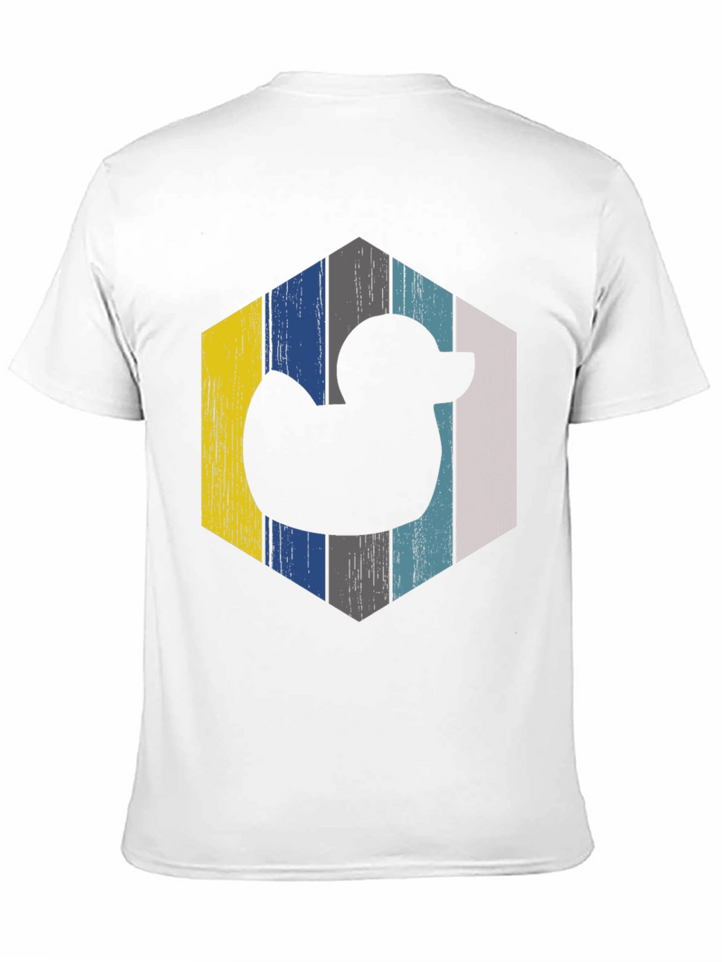 Retro Duck Hexagon T-Shirt