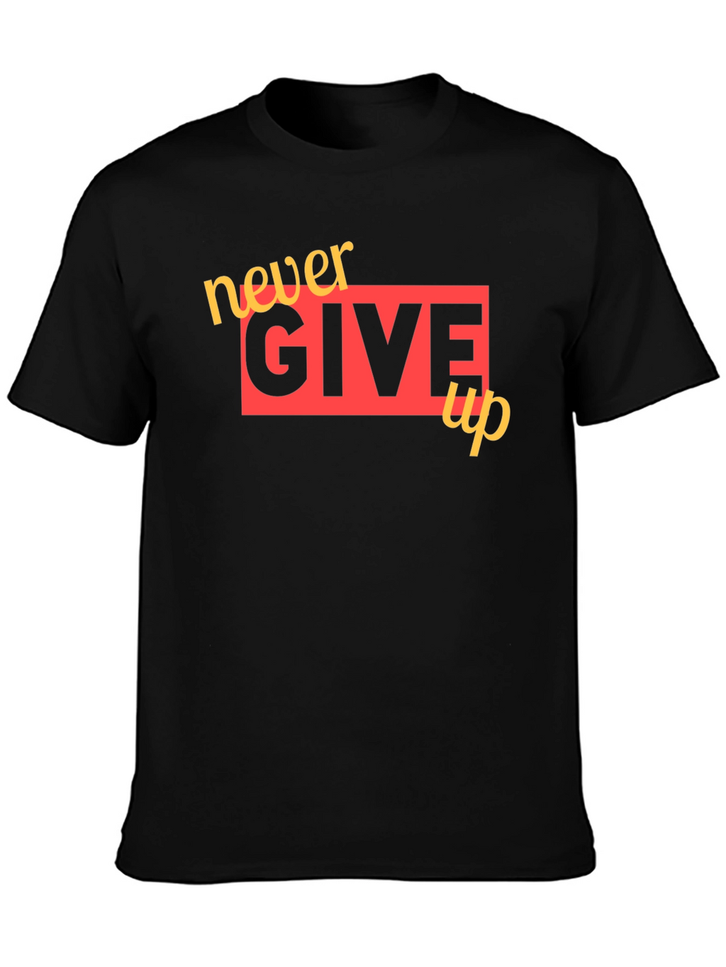 Never Give Up Graphic Tee