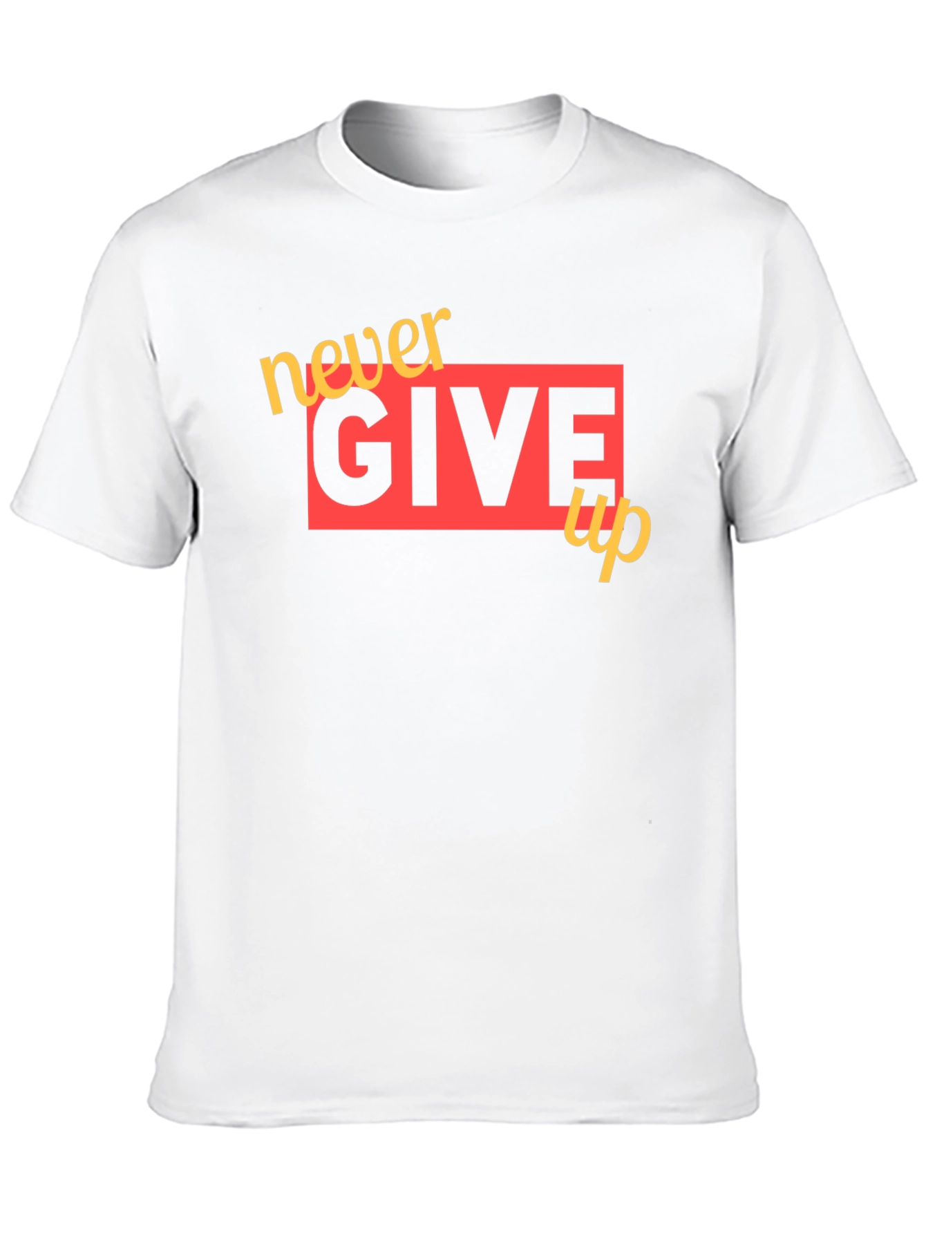 Never Give Up Graphic Tee