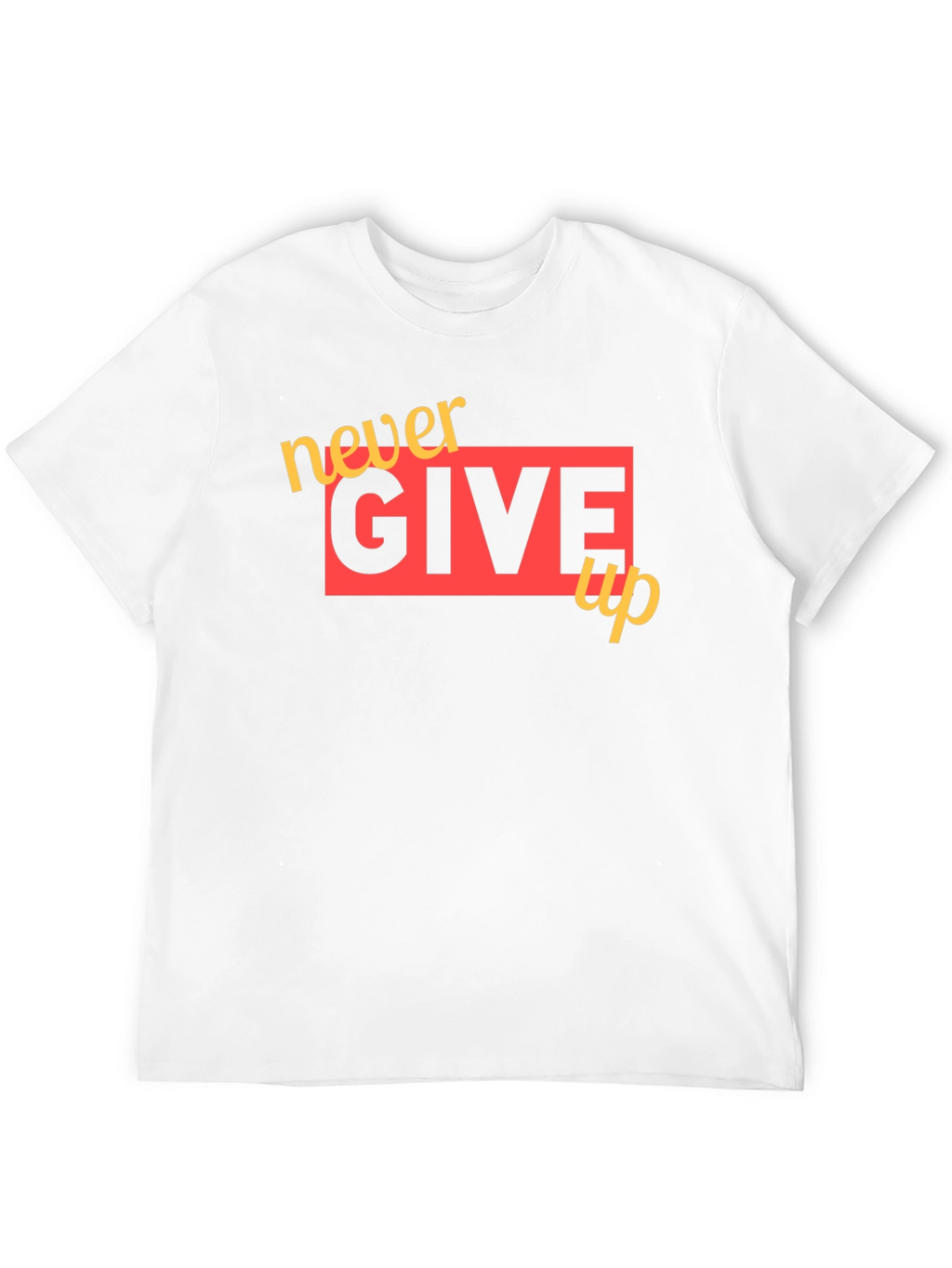 Never Give Up Graphic Tee
