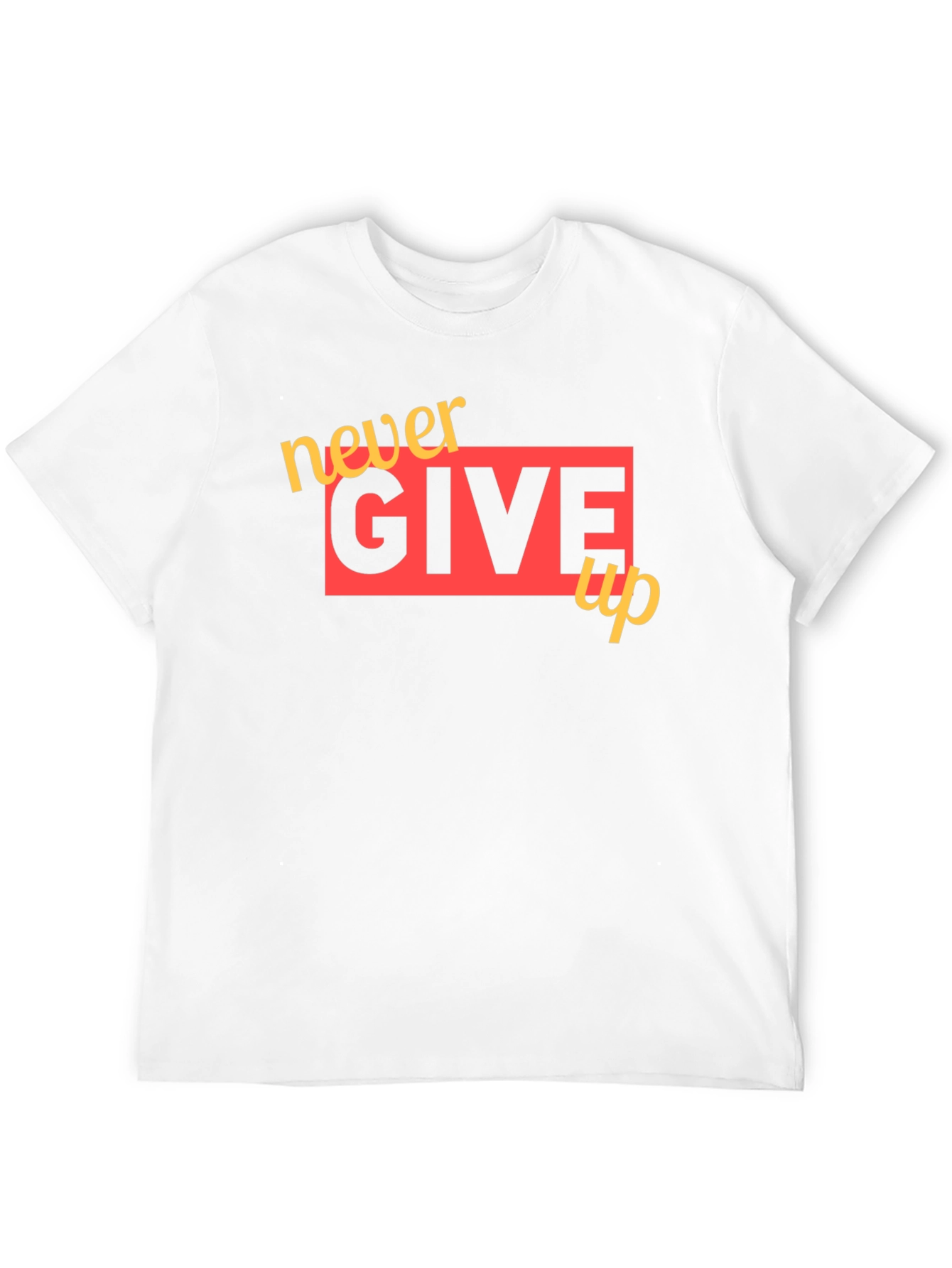 Never Give Up Graphic Tee