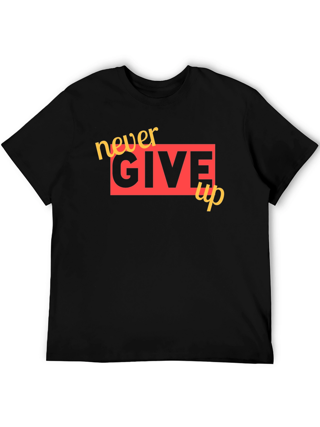 Never Give Up Graphic Tee