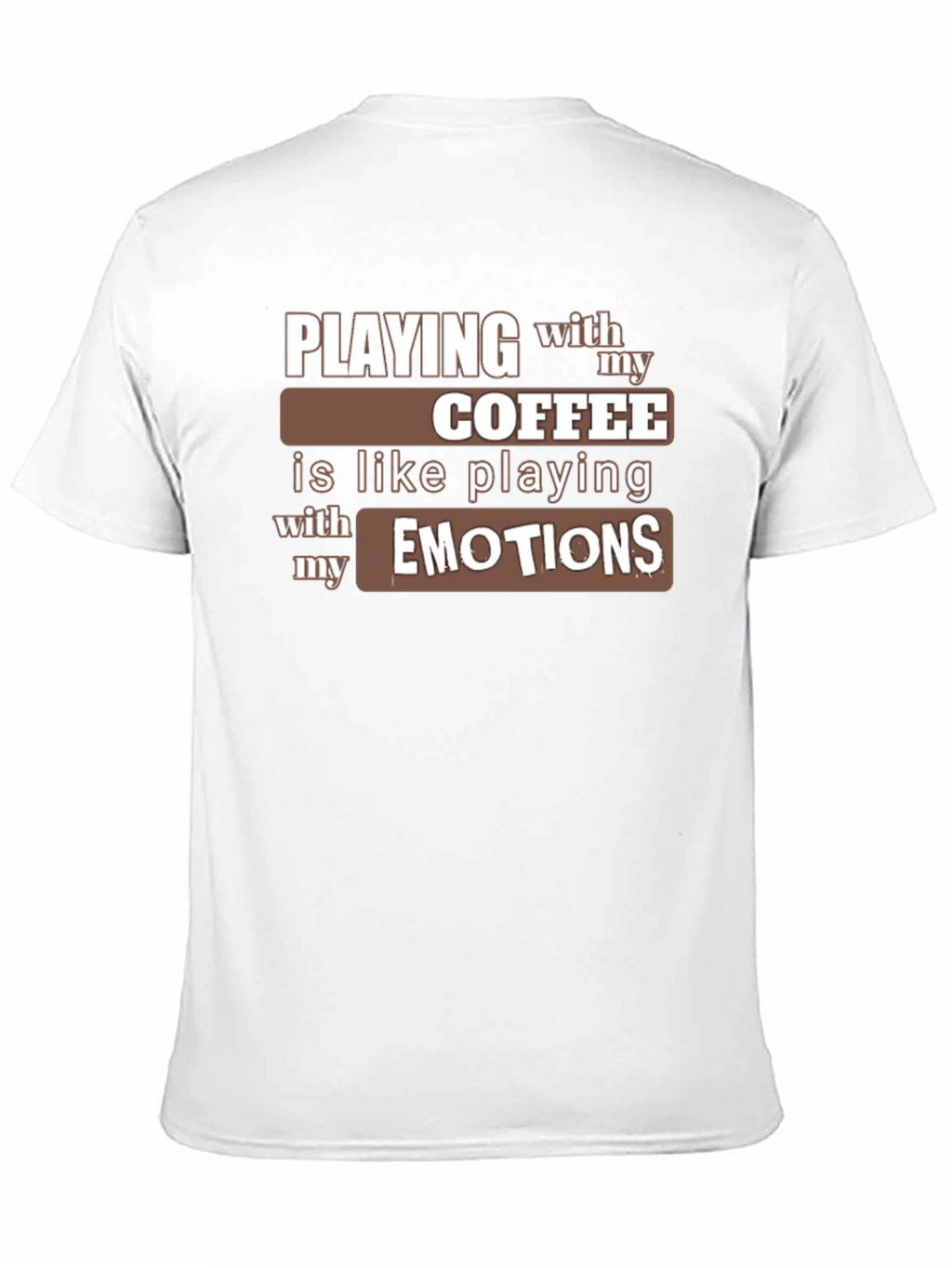 Coffee and Emotions Graphic T-Shirt