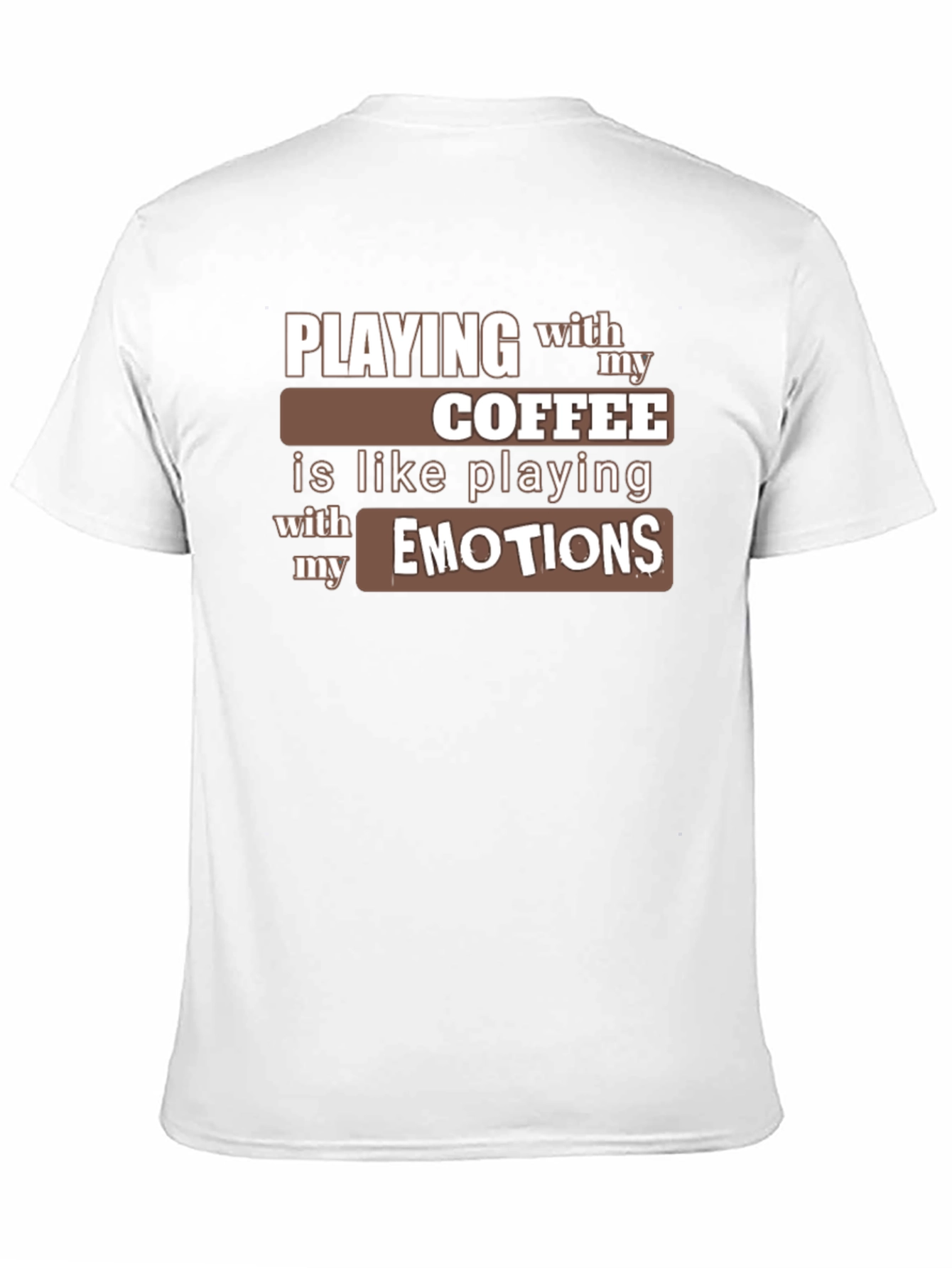 Coffee and Emotions Graphic T-Shirt
