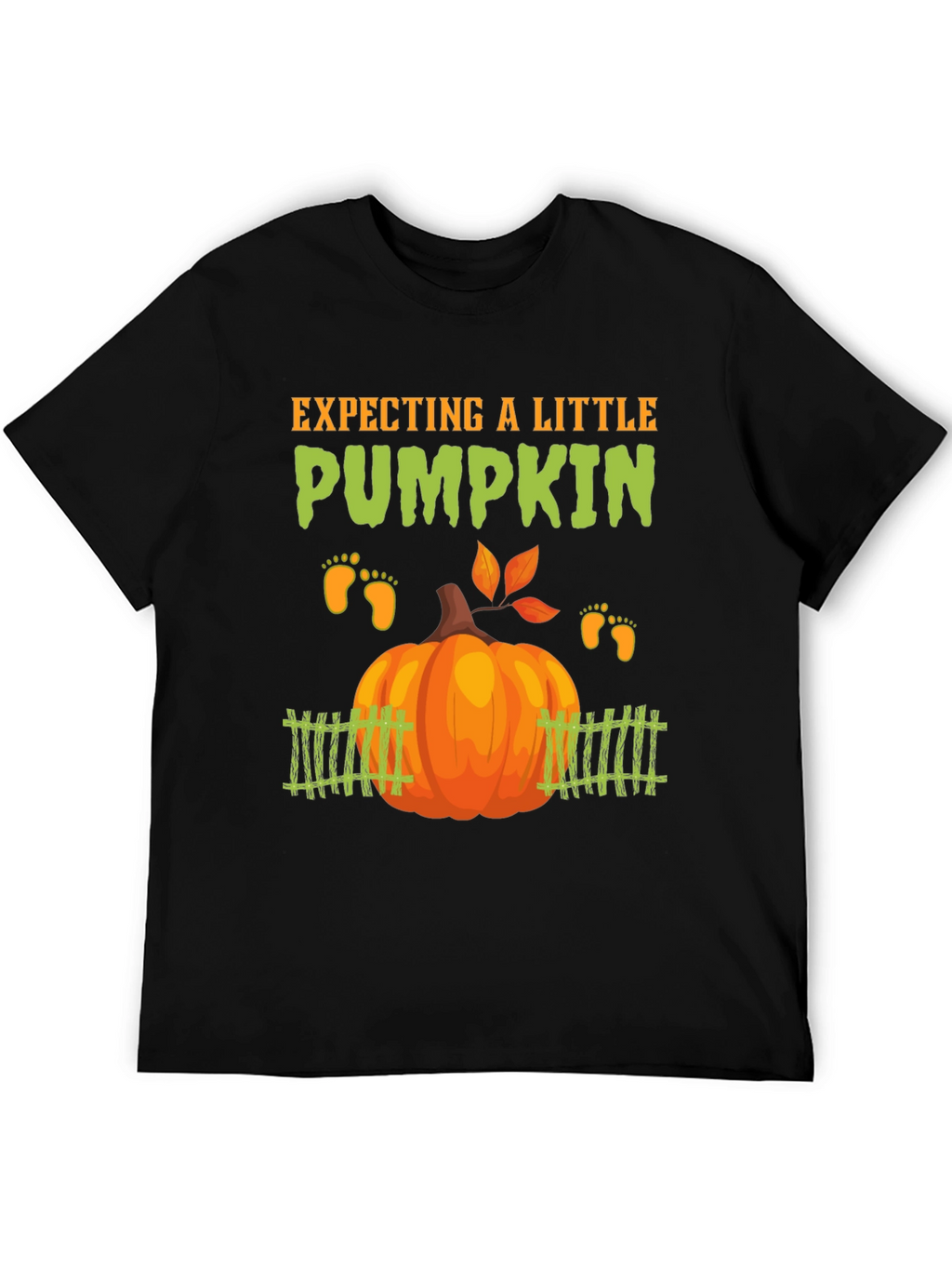 Expecting a Little Pumpkin T-Shirt Pregnancy Announcement Tee