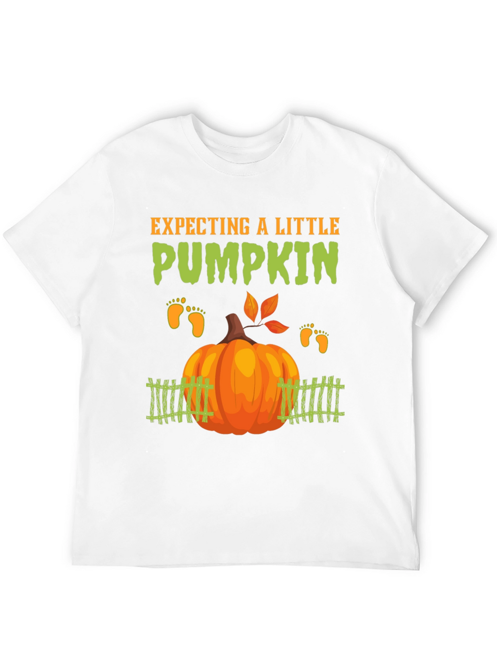 Expecting a Little Pumpkin T-Shirt Pregnancy Announcement Tee