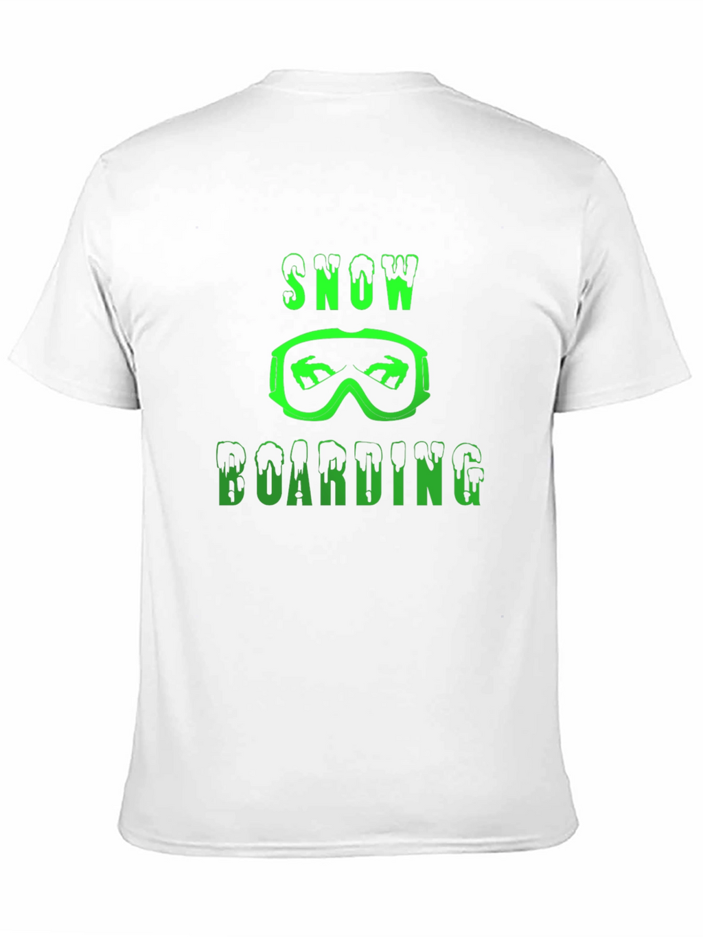 Snowboarding Graphic T-Shirt - Black