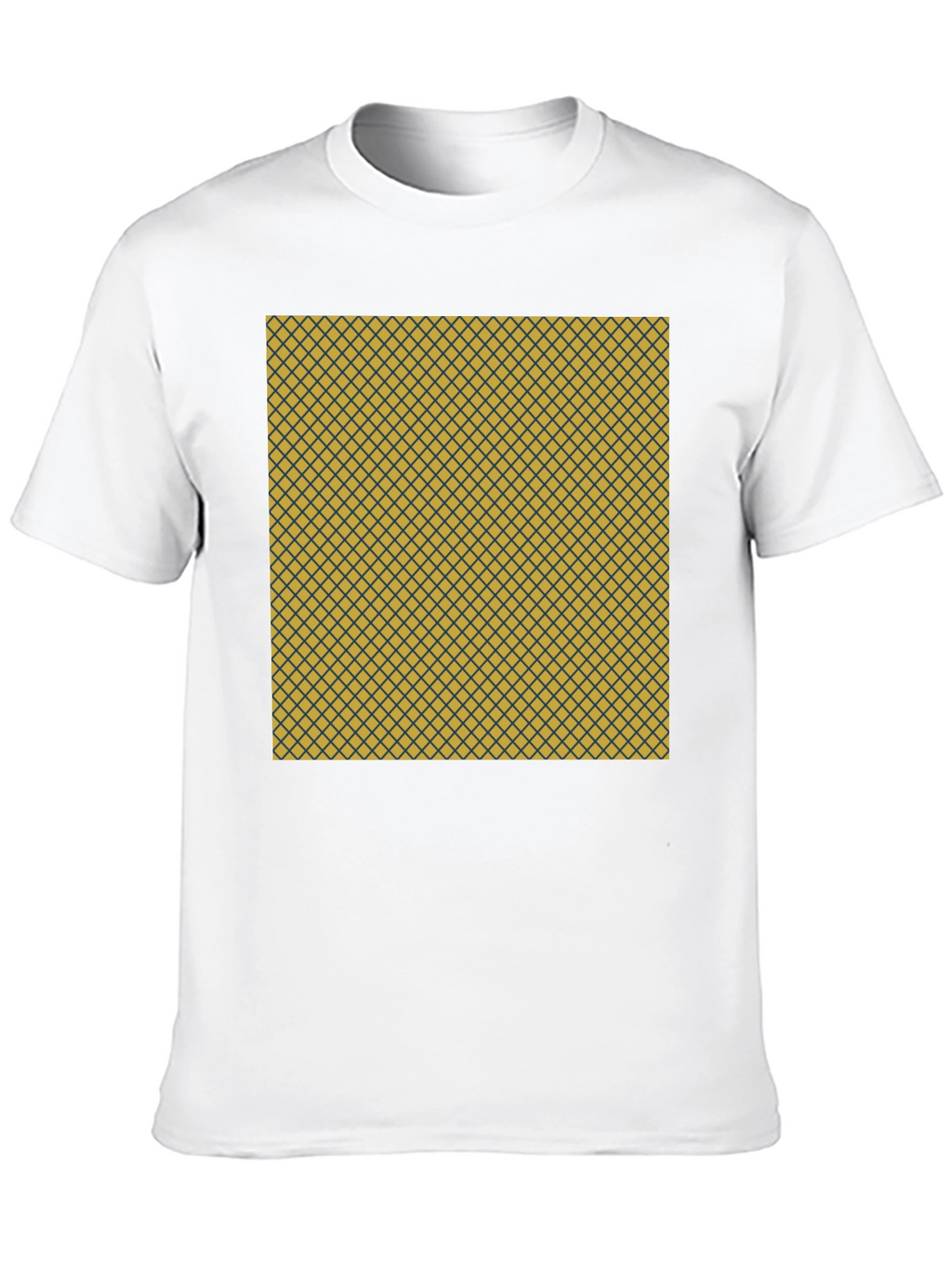 Unique Pattern Tee: Stylish Geometric Design Everyday Comfort