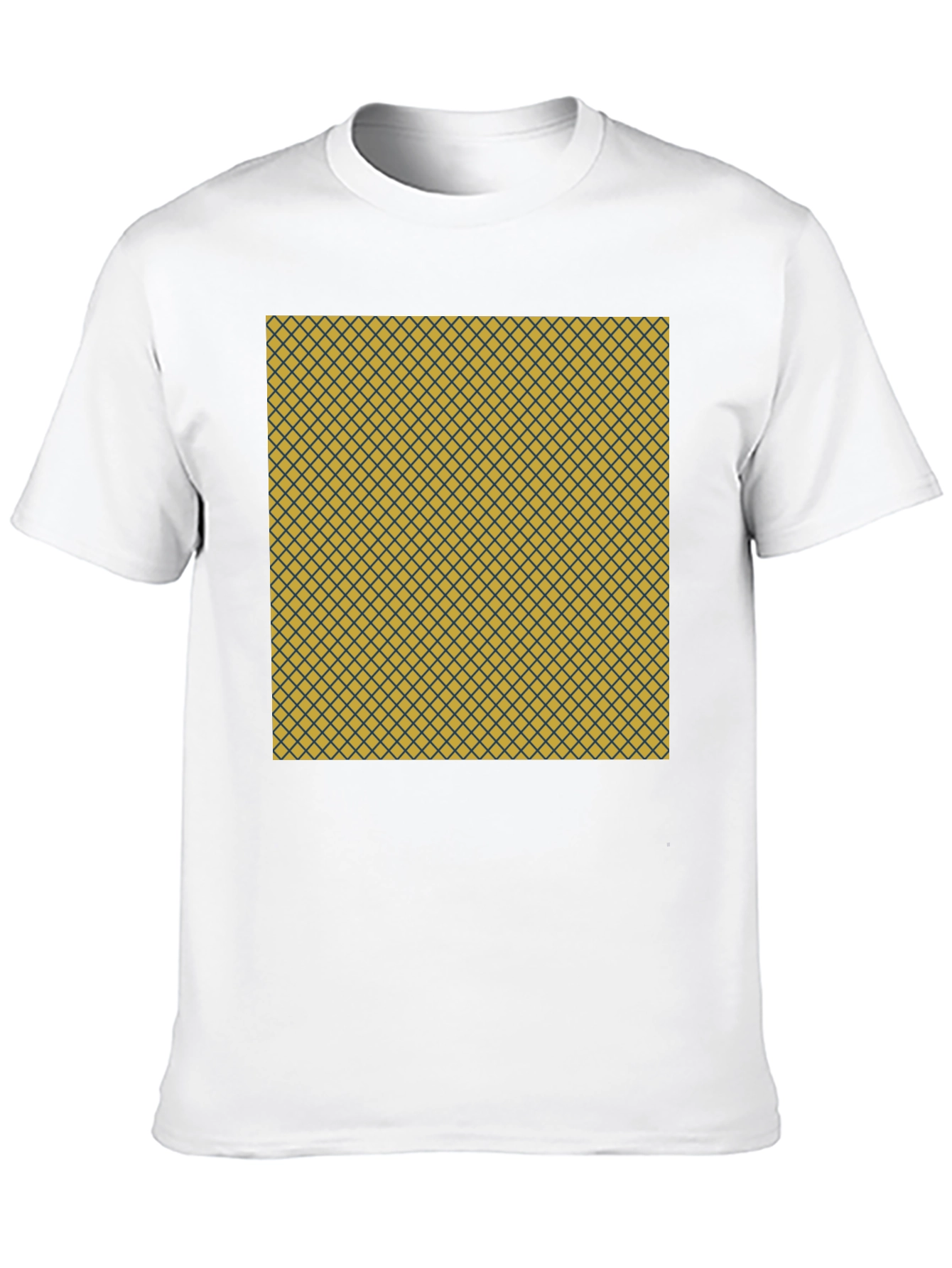 Unique Pattern Tee: Stylish Geometric Design Everyday Comfort