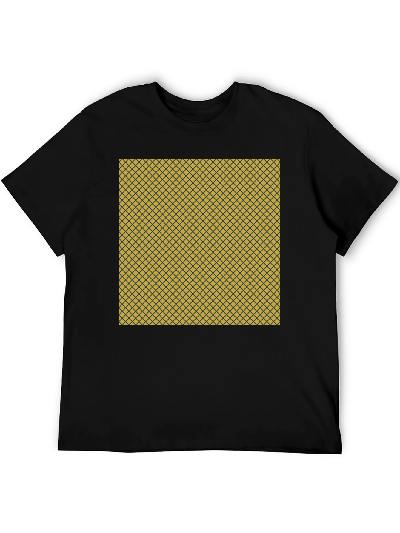 Unique Pattern Tee: Stylish Geometric Design Everyday Comfort