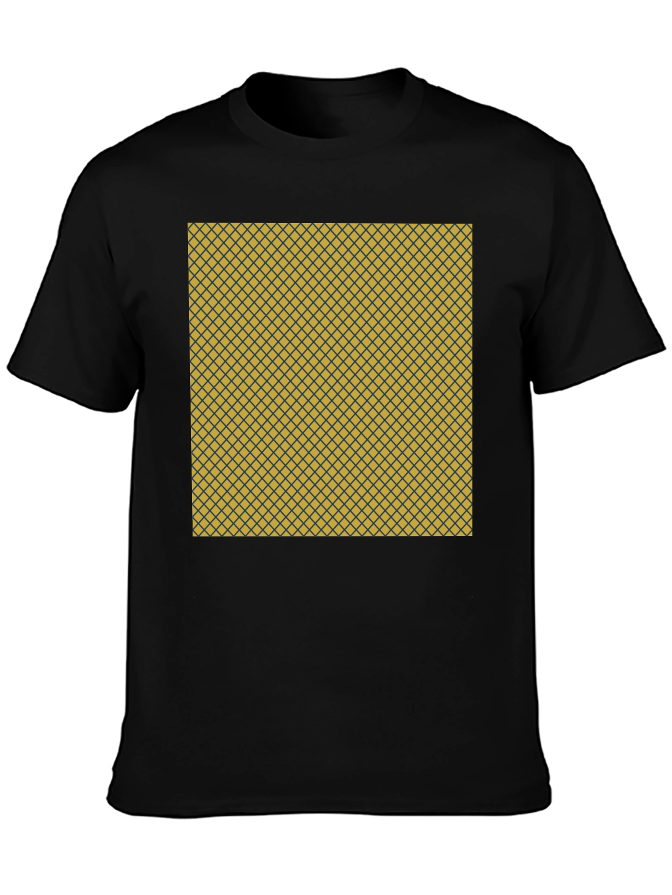 Unique Pattern Tee: Stylish Geometric Design Everyday Comfort