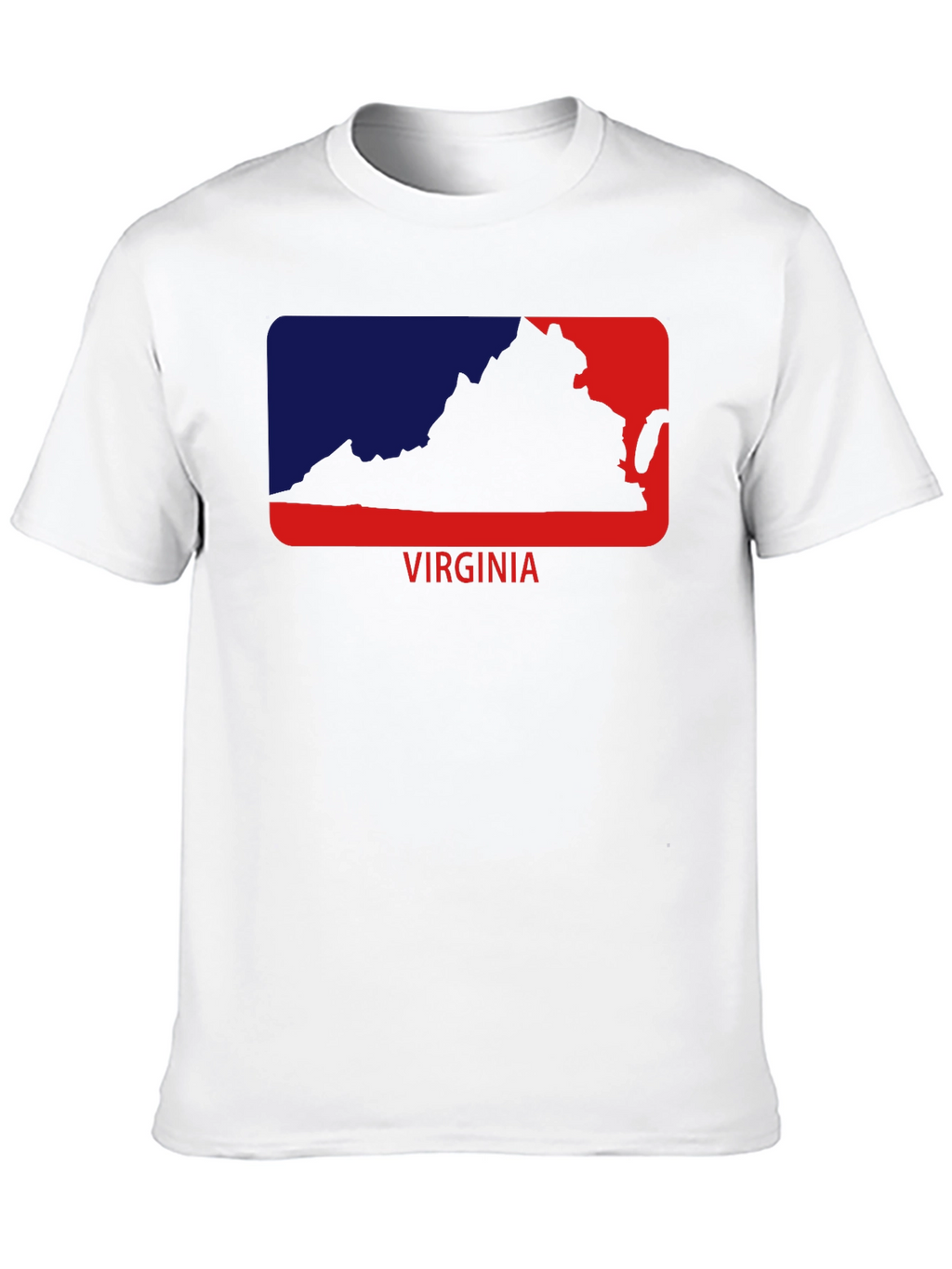 Virginia State Outline Graphic Tee