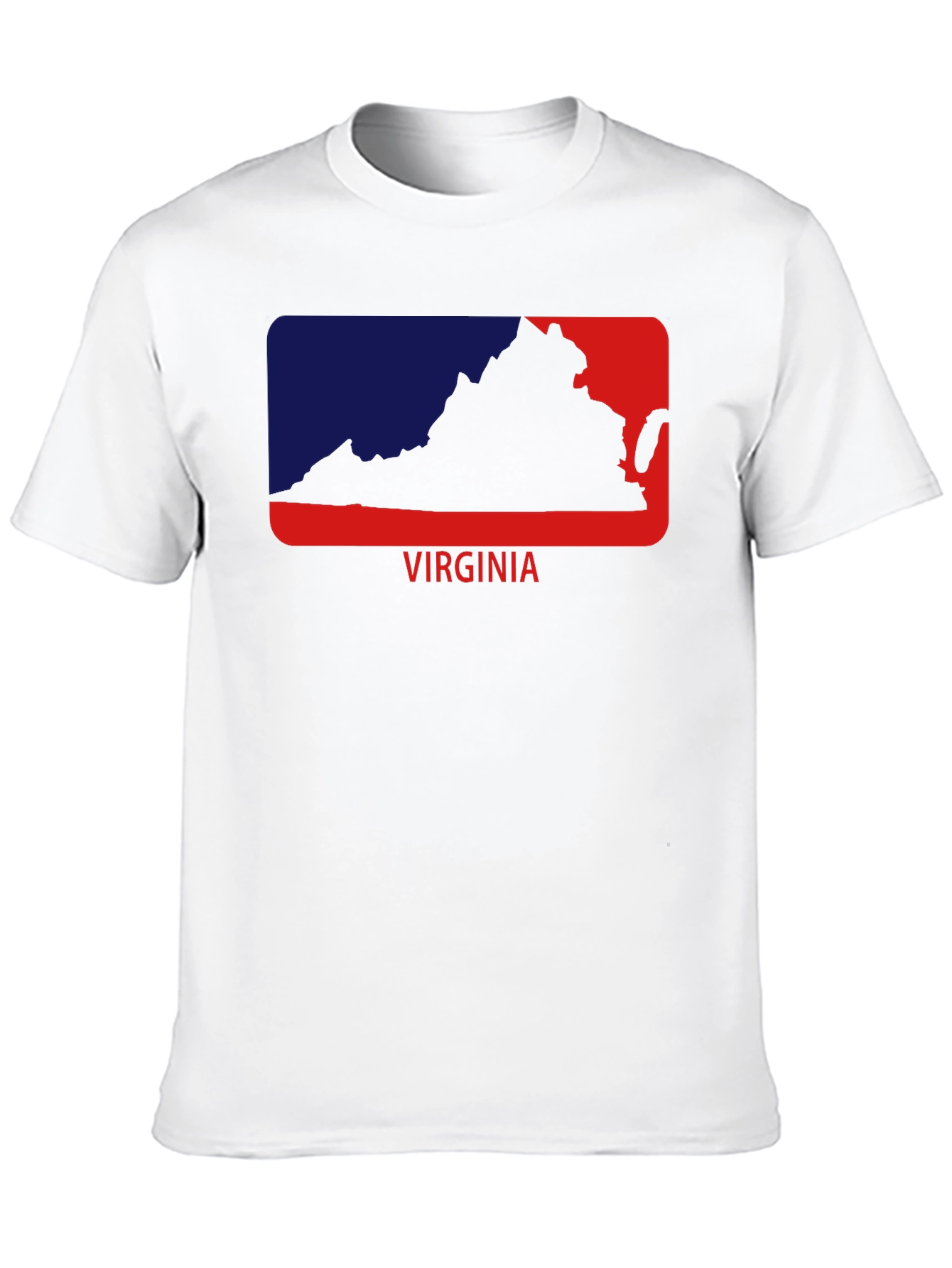 Virginia State Outline Graphic Tee